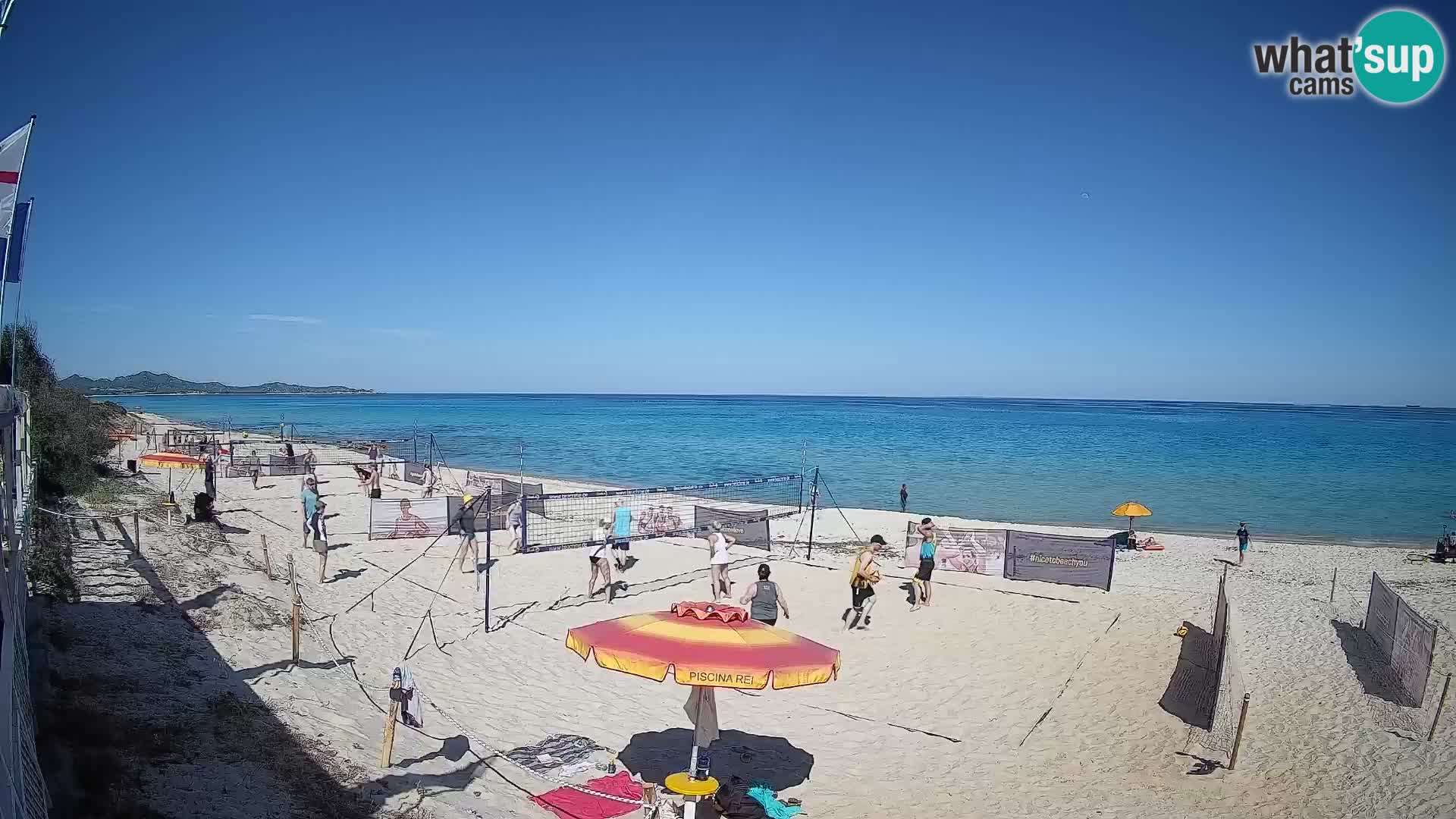 Webcam Piscina Rei – Vue en direct depuis Costa Rei, Muravera
