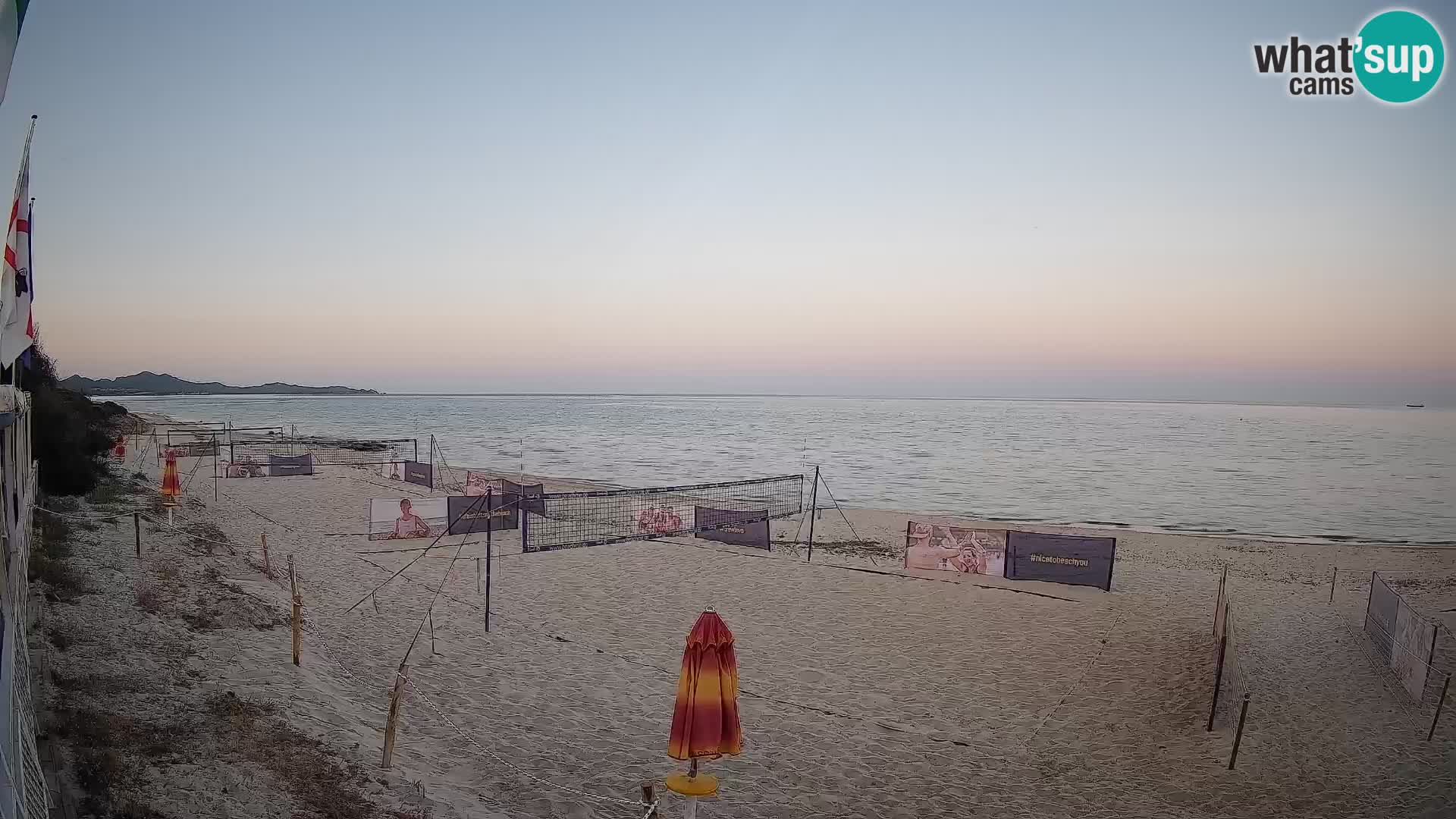 Webcam Piscina Rei – Vista en directo desde Costa Rei, Muravera