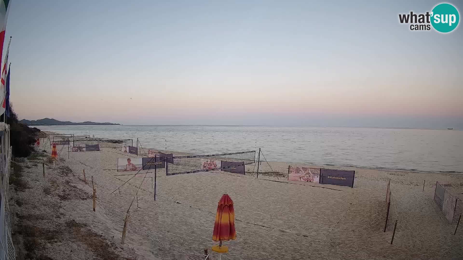 Webcam Piscina Rei – Vista en directo desde Costa Rei, Muravera