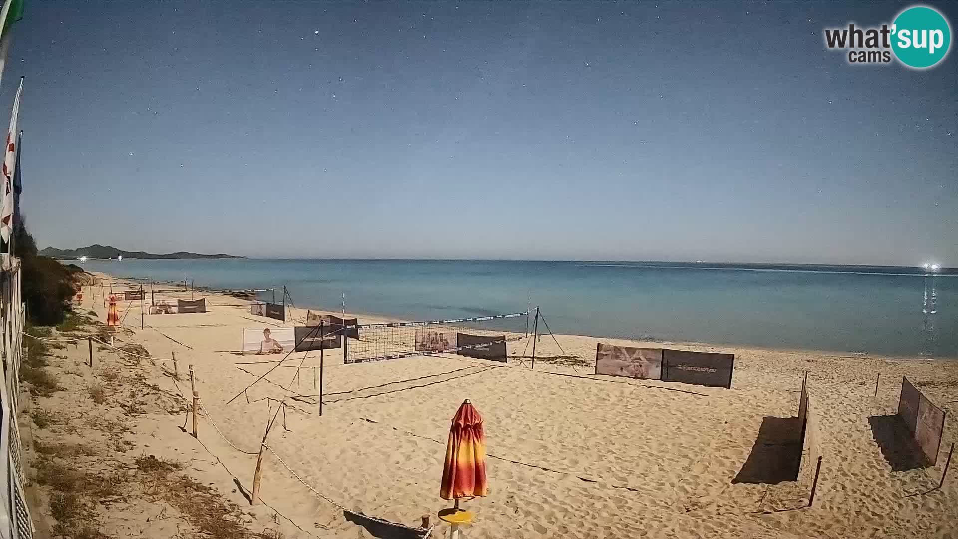Webcam Piscina Rei – Vista live da Costa Rei, Muravera