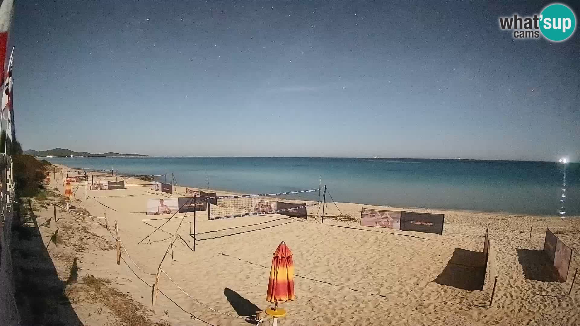 Webcam Piscina Rei – Vista en directo desde Costa Rei, Muravera