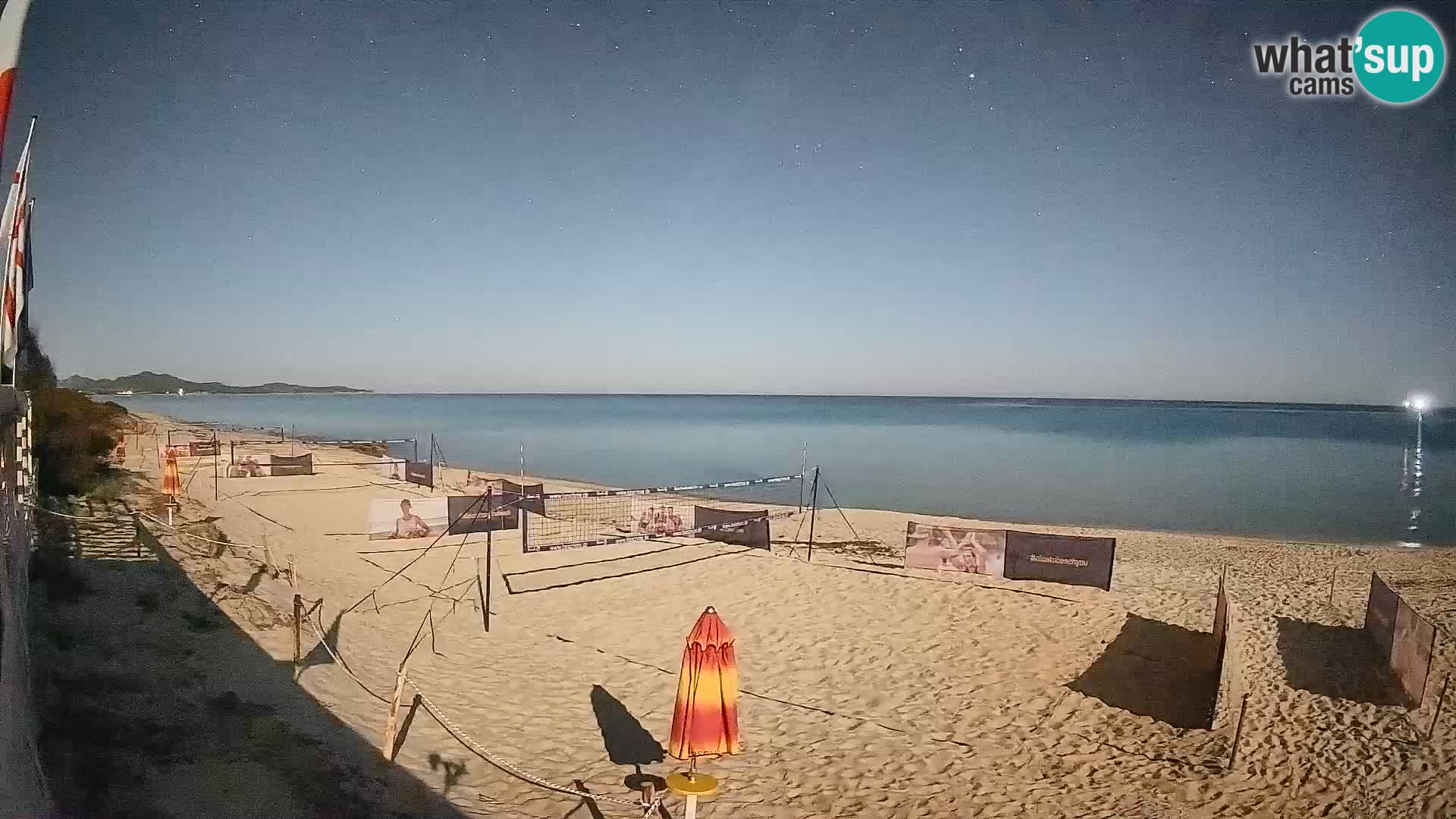 Webcam Piscina Rei – Vista en directo desde Costa Rei, Muravera