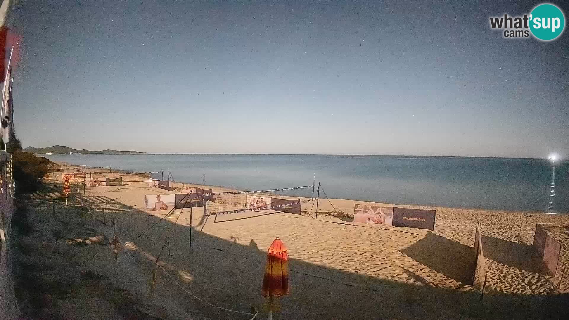 Webcam Piscina Rei – Vista en directo desde Costa Rei, Muravera