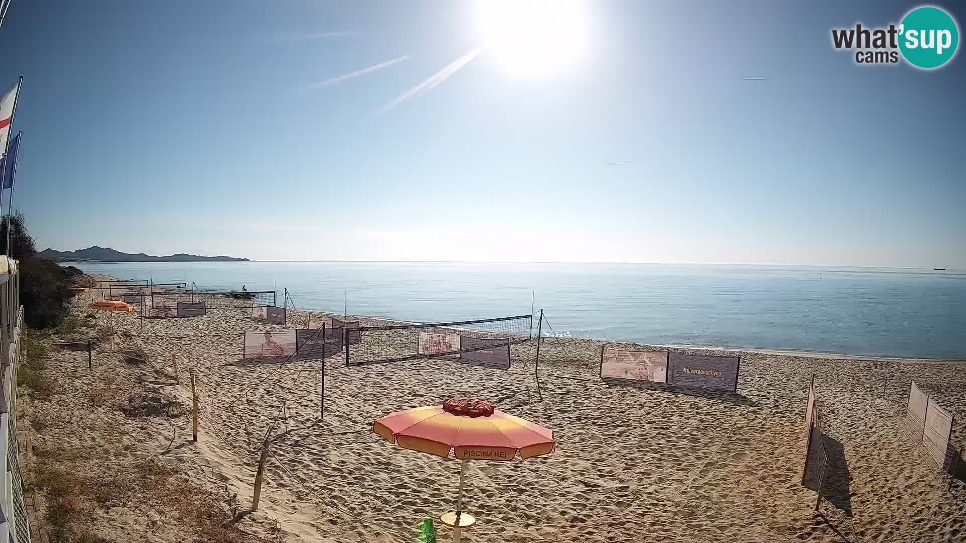 Webcam Piscina Rei – Vista en directo desde Costa Rei, Muravera