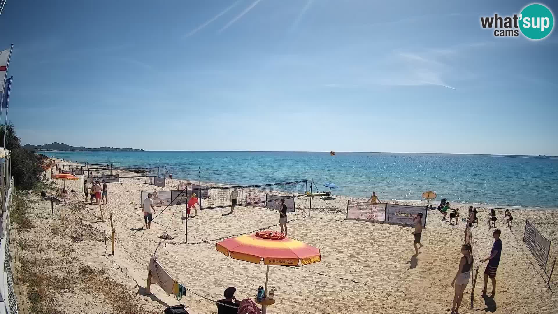 Webcam Piscina Rei – Vue en direct depuis Costa Rei, Muravera