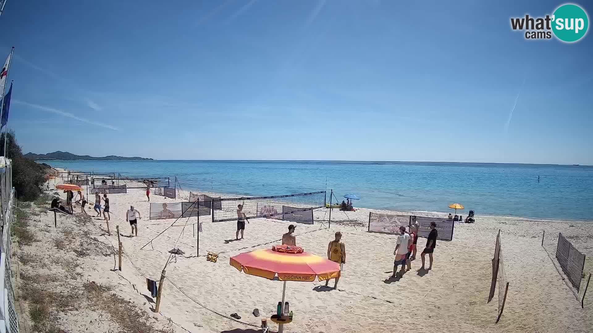 Webcam Piscina Rei – Vue en direct depuis Costa Rei, Muravera