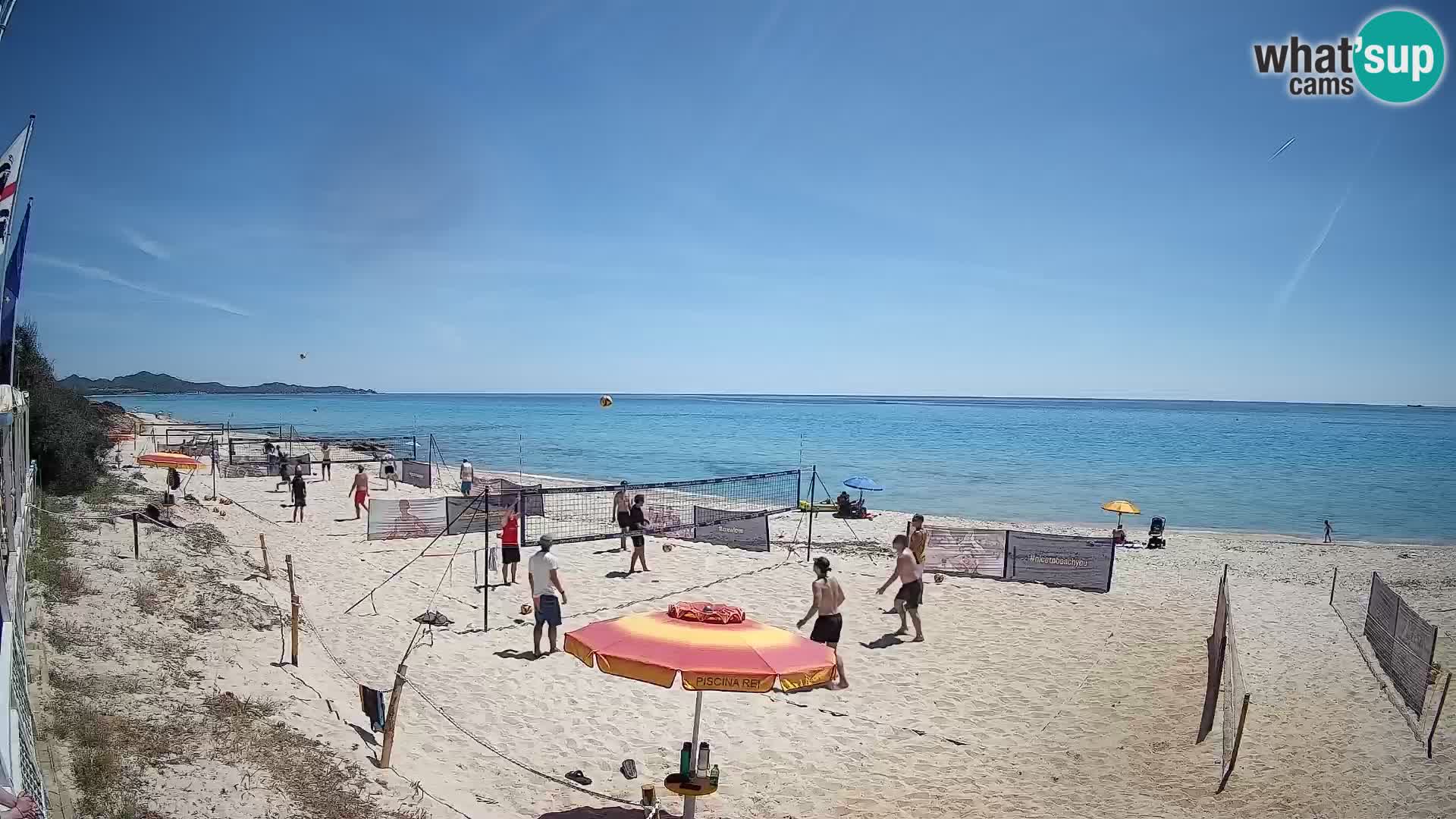 Web kamera Piscina Rei – Pogled uživo iz Costa Rei, Muravera
