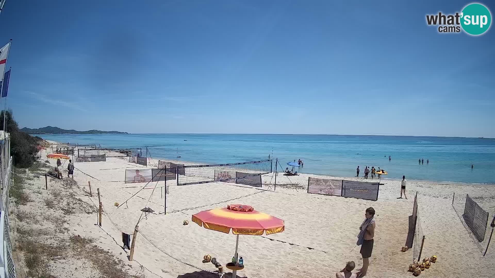 Webcam Piscina Rei – Live View from Costa Rei, Muravera