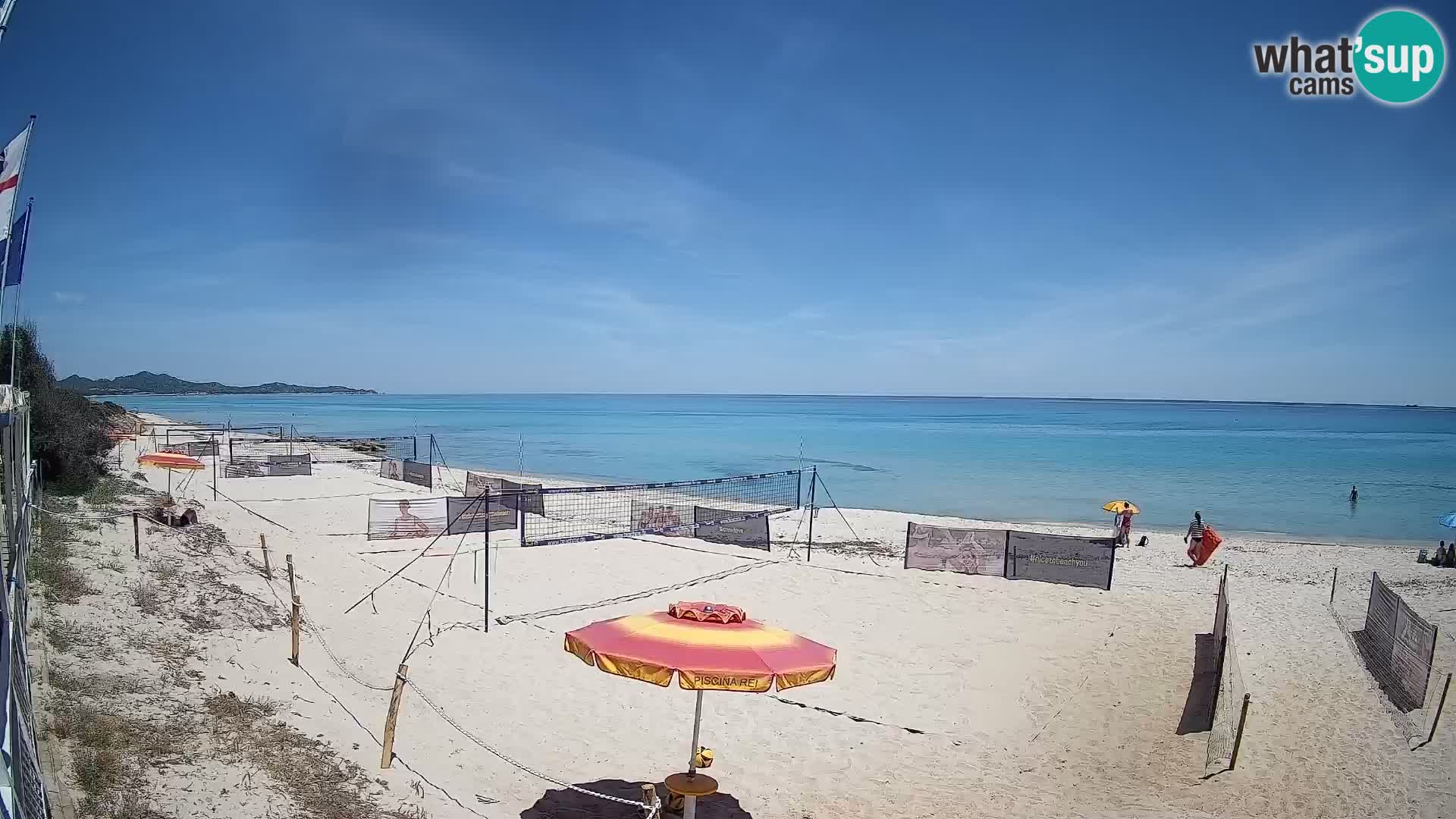 Webcam Piscina Rei – Live View from Costa Rei, Muravera