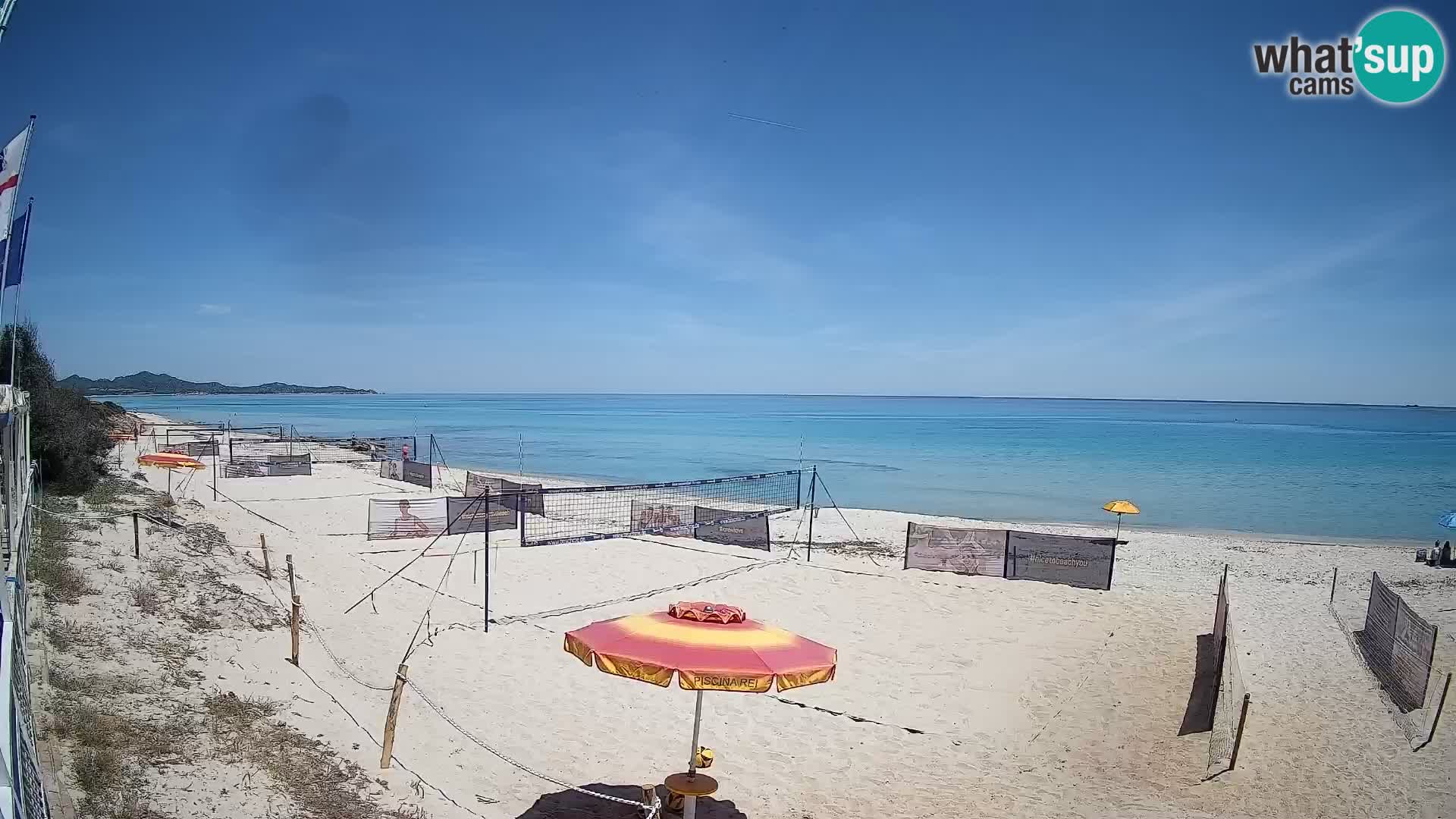 Webcam Piscina Rei – Liveblick auf Costa Rei in Muravera