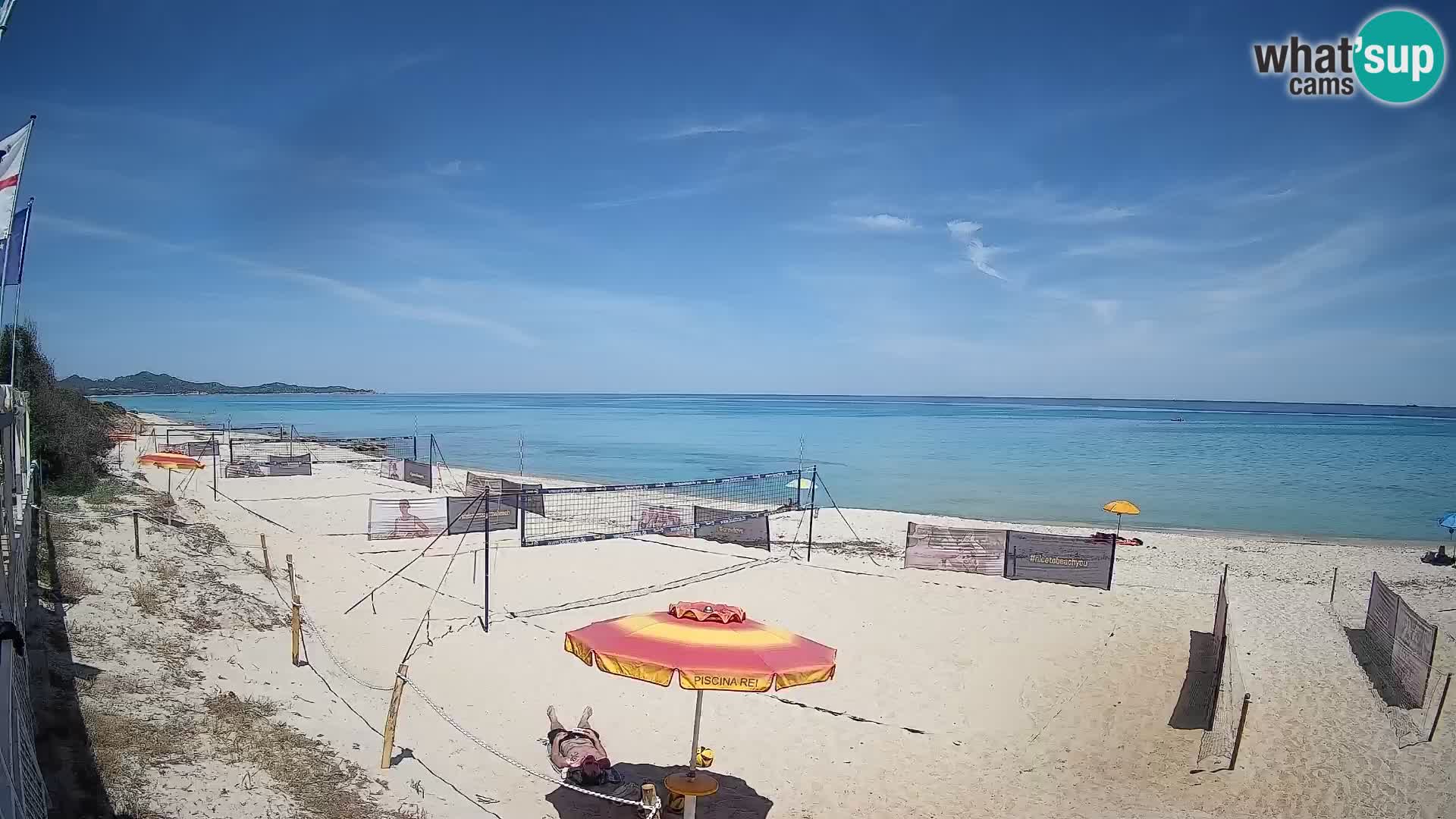 Webcam Piscina Rei – Live View from Costa Rei, Muravera