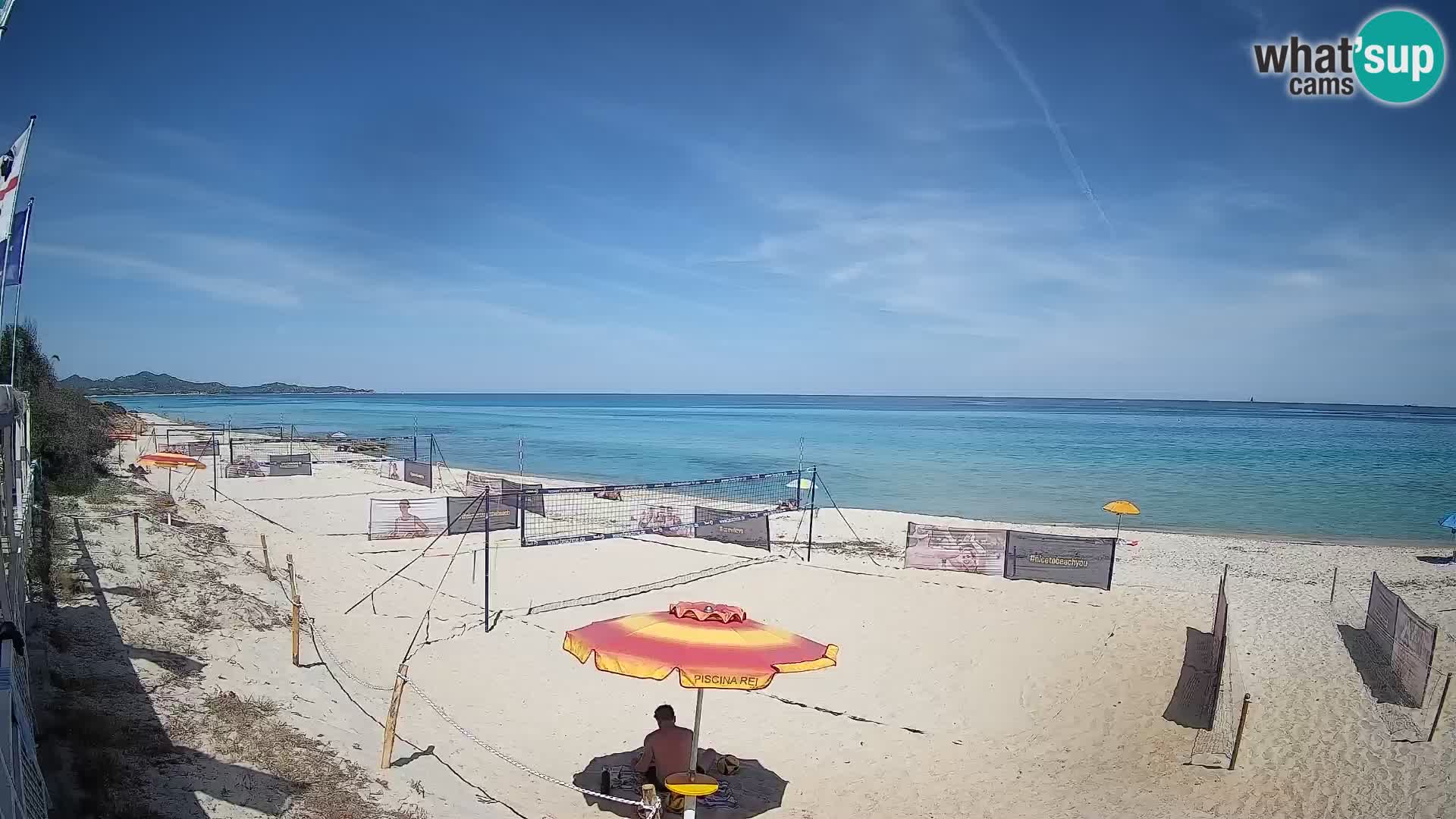 Webcam Piscina Rei – Liveblick auf Costa Rei in Muravera