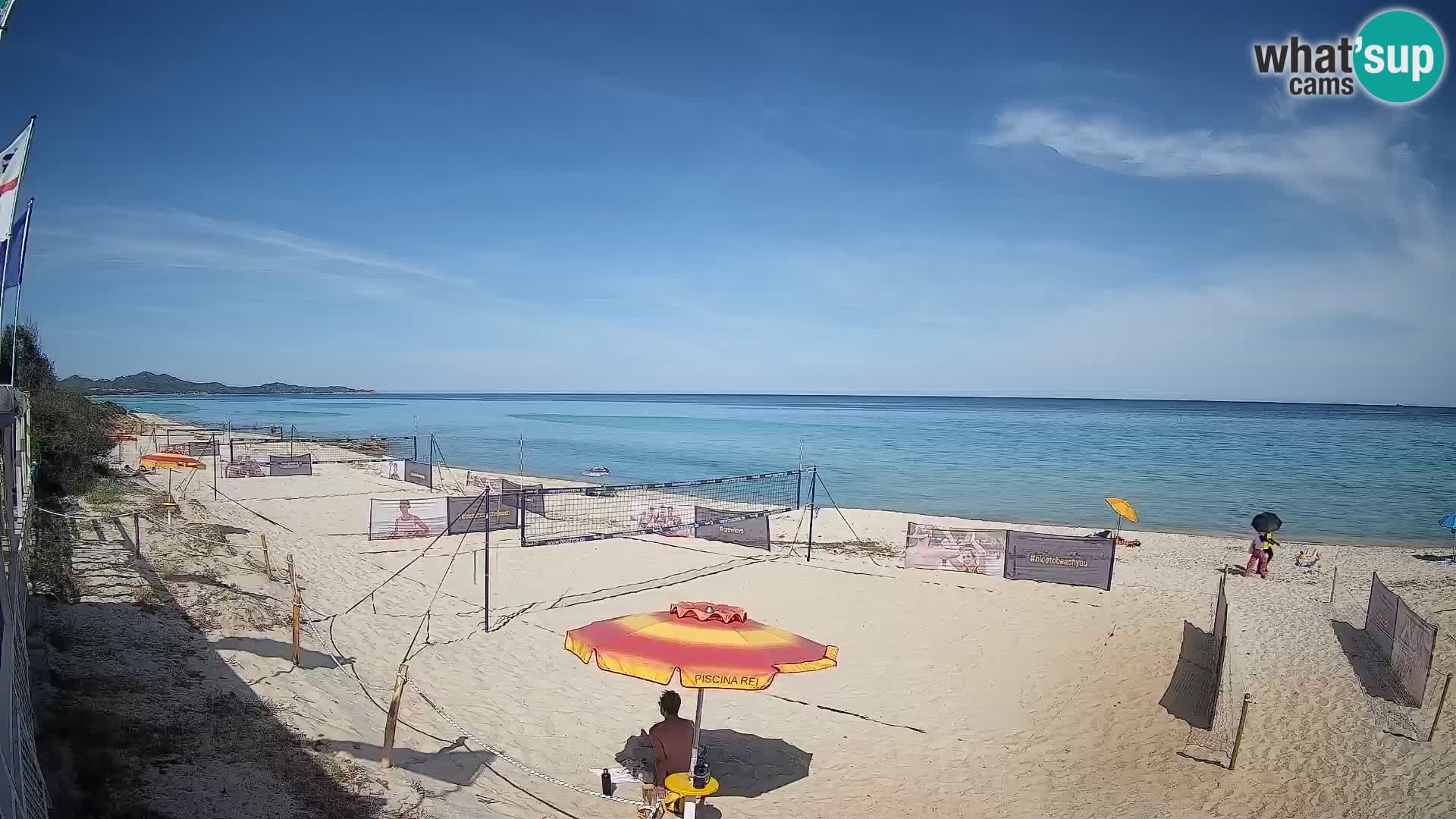 Webcam Piscina Rei – Live View from Costa Rei, Muravera