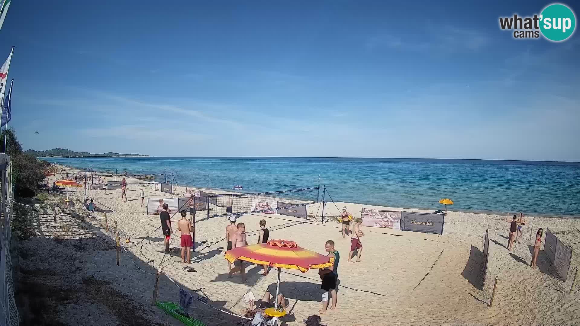 Spletna kamera Piscina Rei – Pogled v živo iz Costa Rei, Muravera
