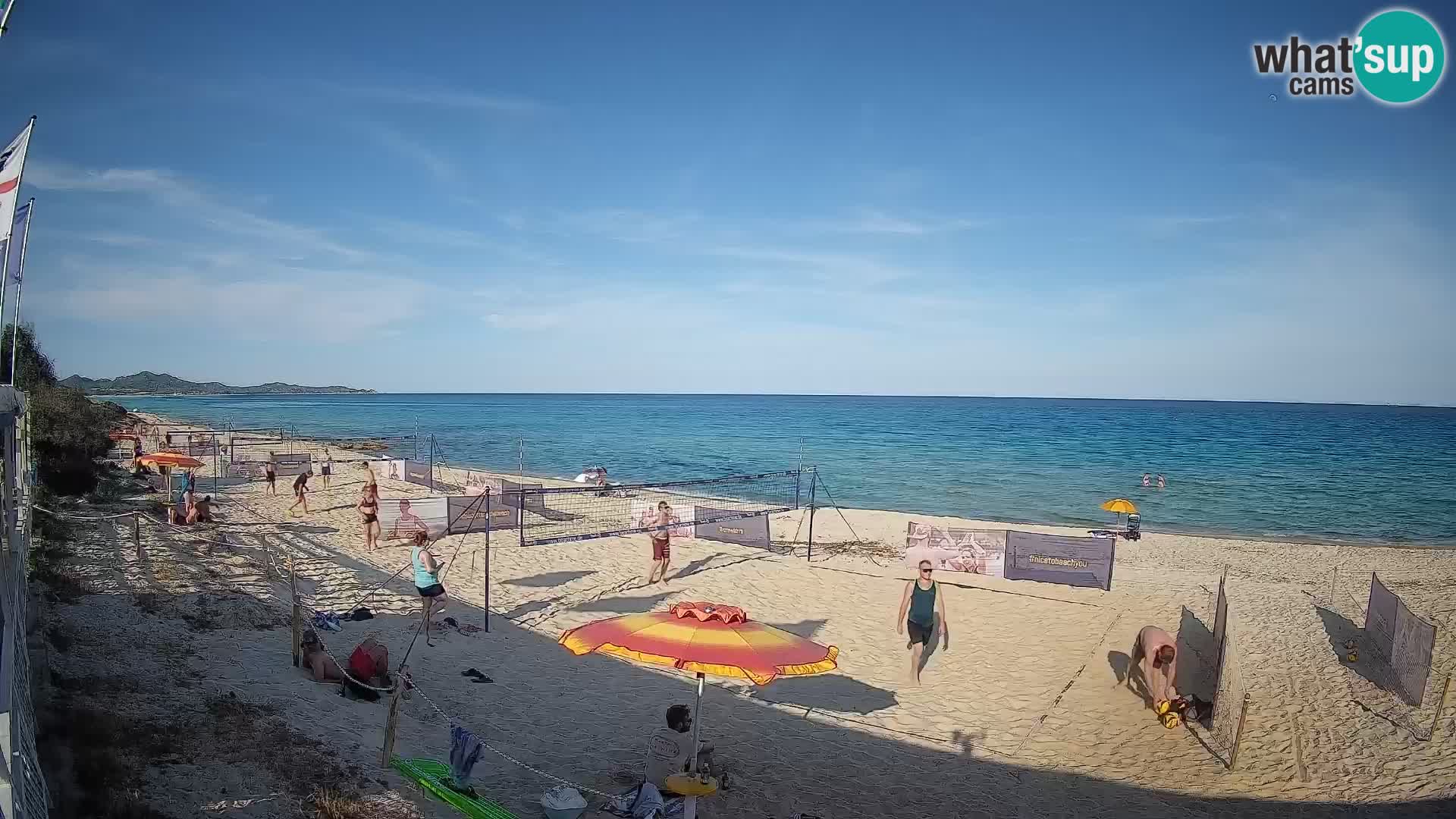 Webcam Piscina Rei – Liveblick auf Costa Rei in Muravera
