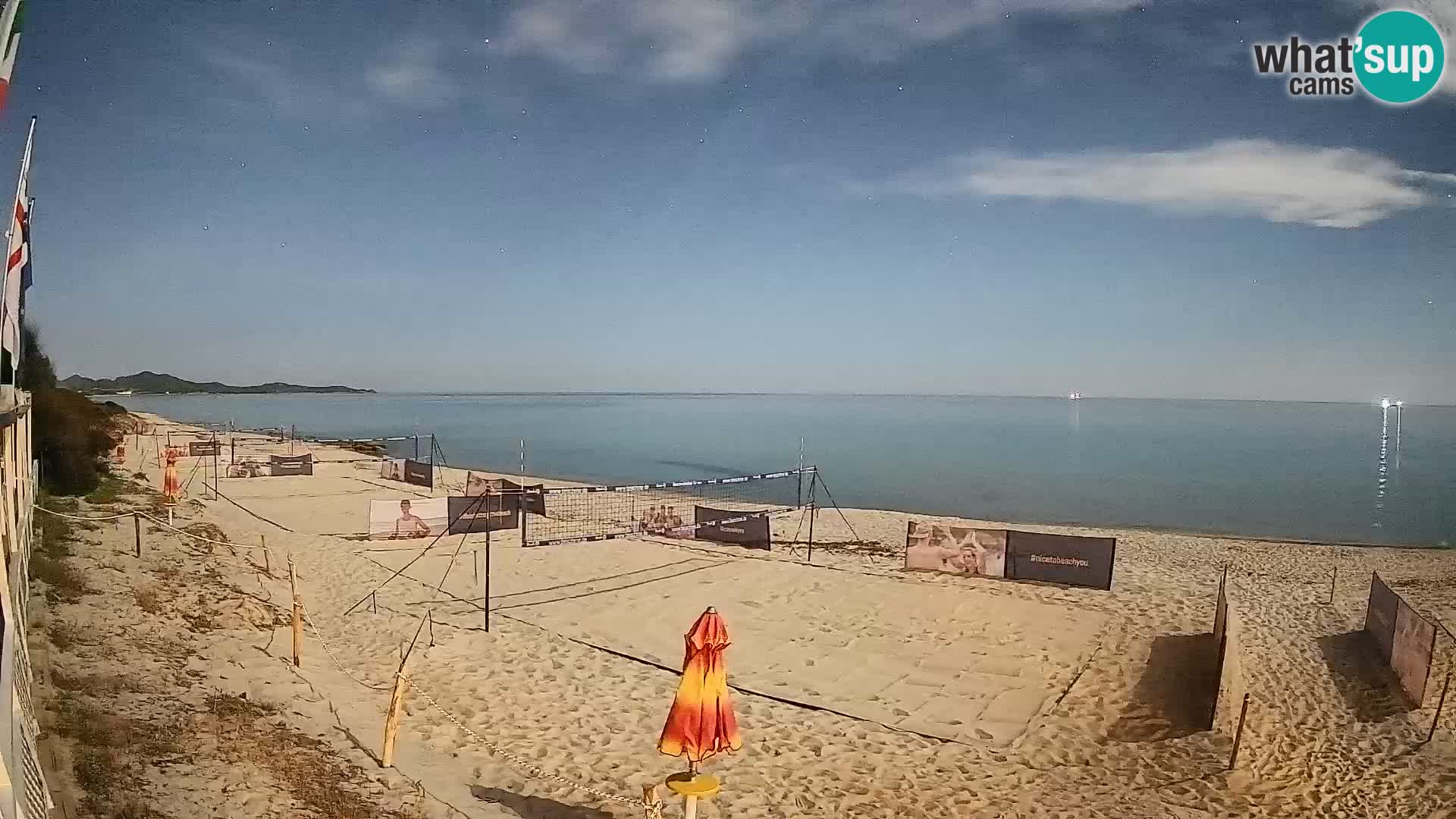Webcam Piscina Rei – Vista live da Costa Rei, Muravera