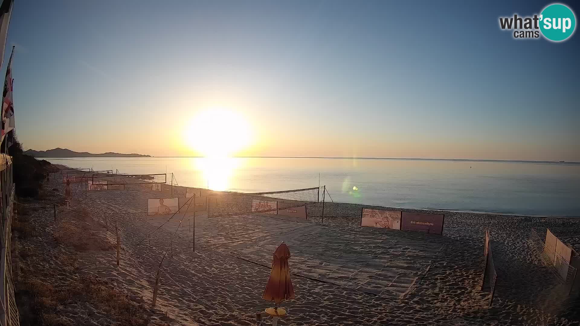Webcam Piscina Rei – Vista live da Costa Rei, Muravera