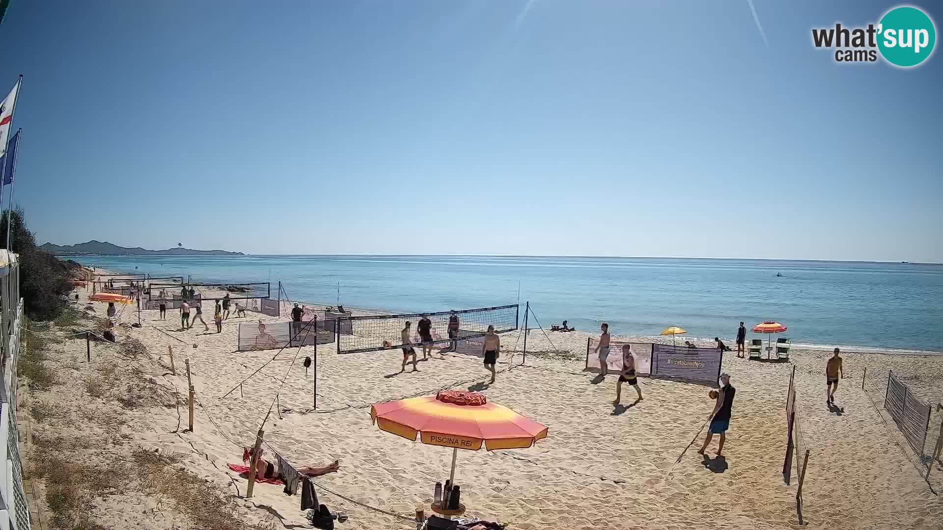 Webcam Piscina Rei – Live View from Costa Rei, Muravera