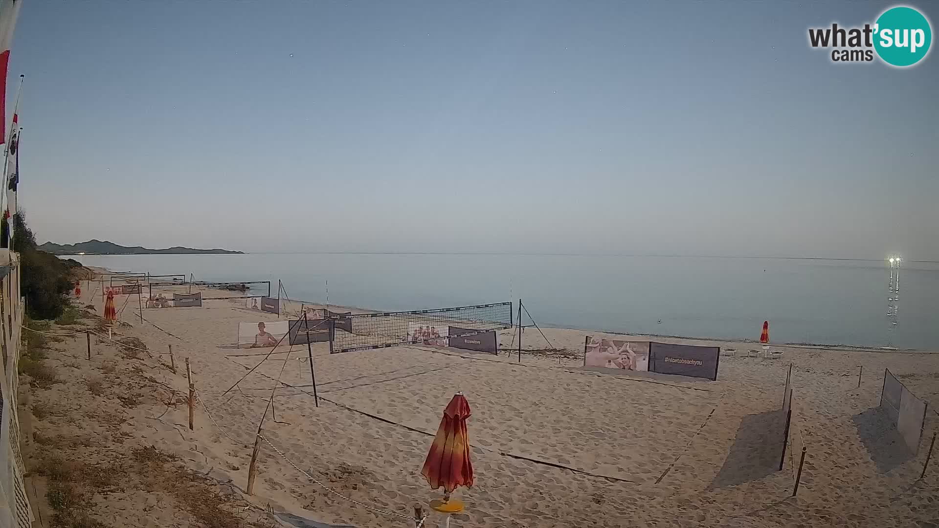 Webcam Piscina Rei – Vue en direct depuis Costa Rei, Muravera