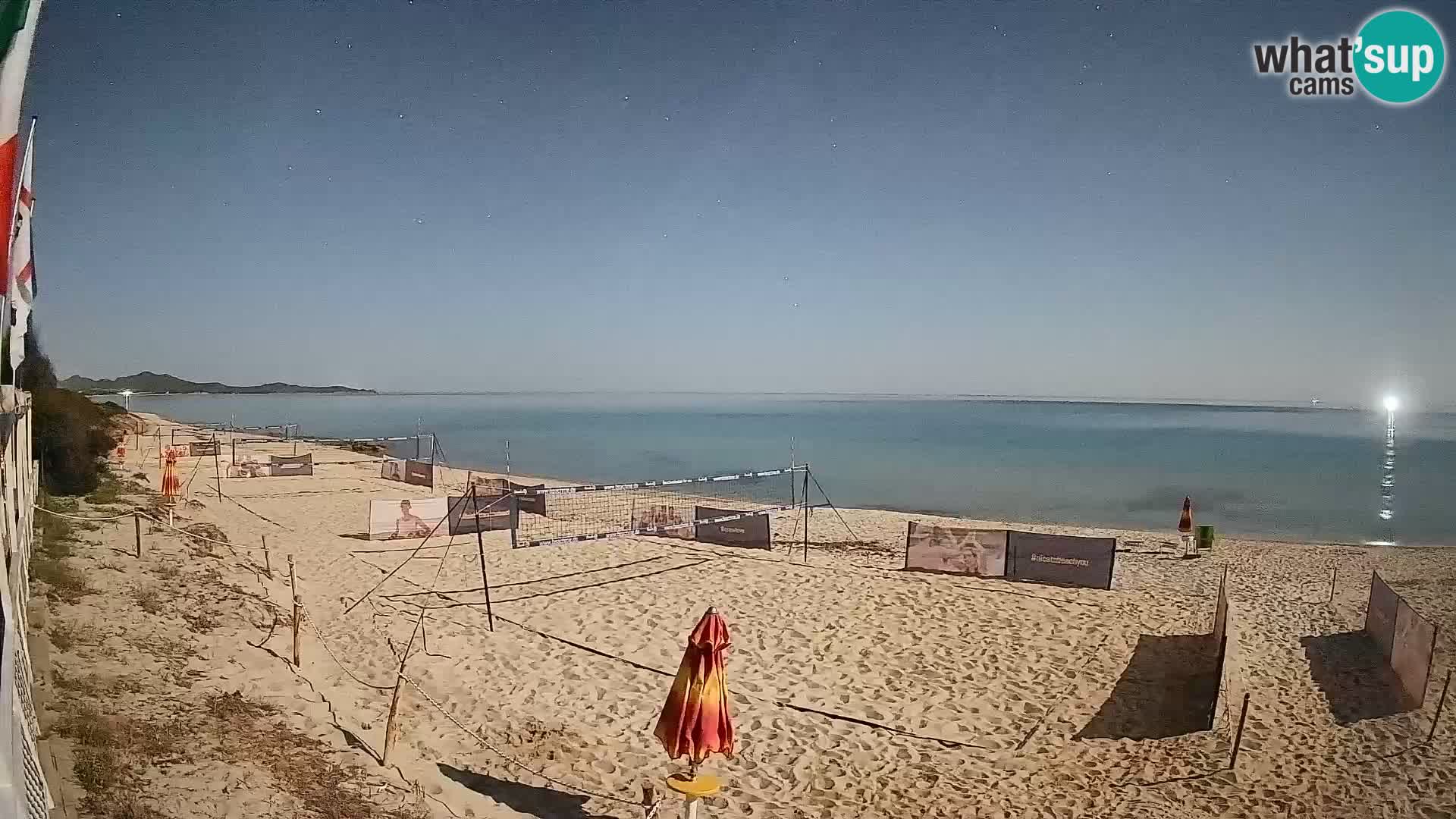 Webcam Piscina Rei – Vue en direct depuis Costa Rei, Muravera