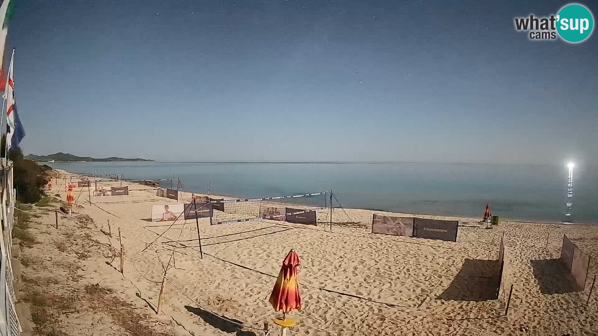 Spletna kamera Piscina Rei – Pogled v živo iz Costa Rei, Muravera