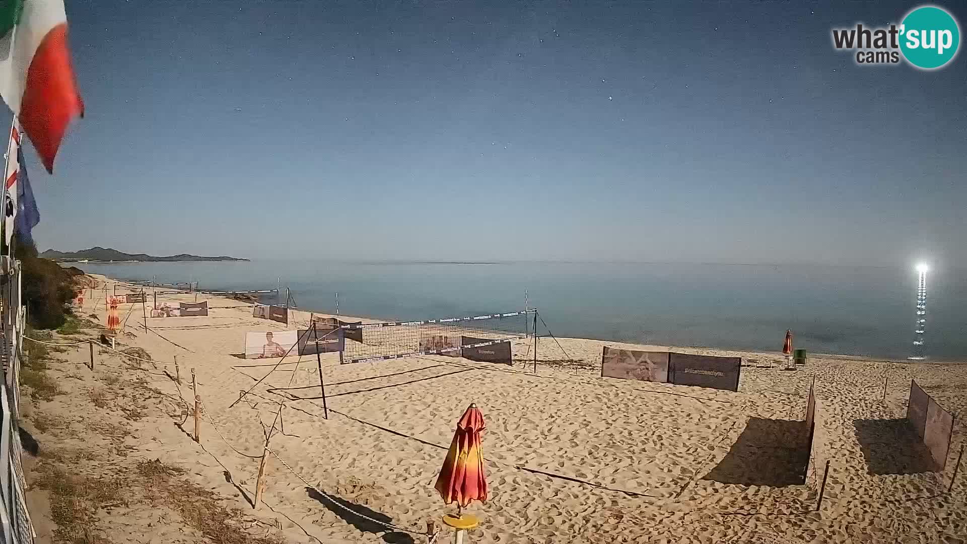 Web kamera Piscina Rei – Pogled uživo iz Costa Rei, Muravera