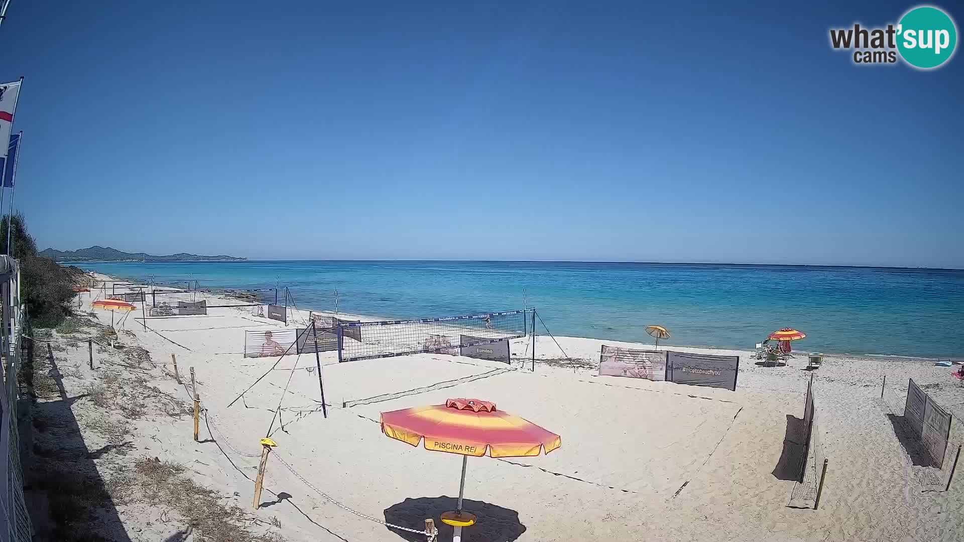 Webcam Piscina Rei – Vue en direct depuis Costa Rei, Muravera