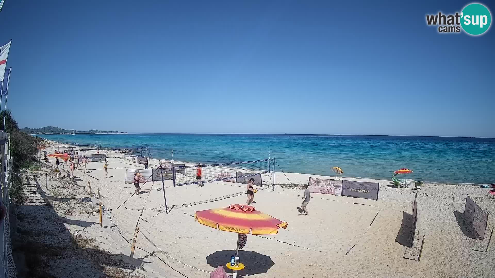 Webcam Piscina Rei – Vista en directo desde Costa Rei, Muravera
