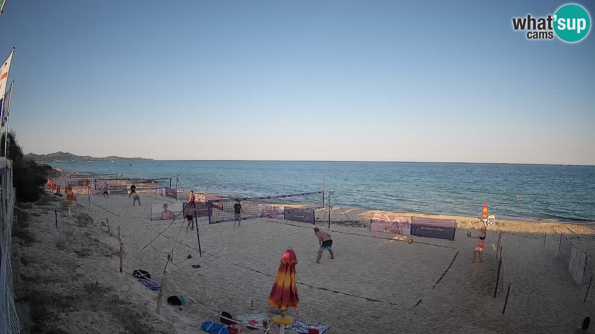 Spletna kamera Piscina Rei – Pogled v živo iz Costa Rei, Muravera