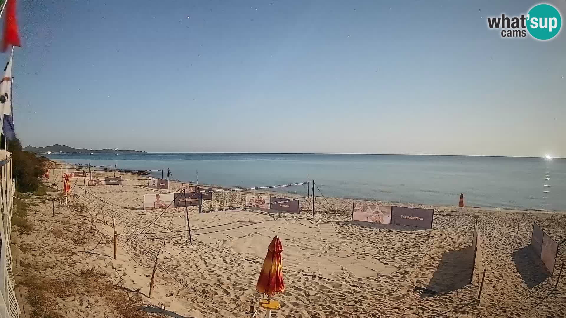 Web kamera Piscina Rei – Pogled uživo iz Costa Rei, Muravera