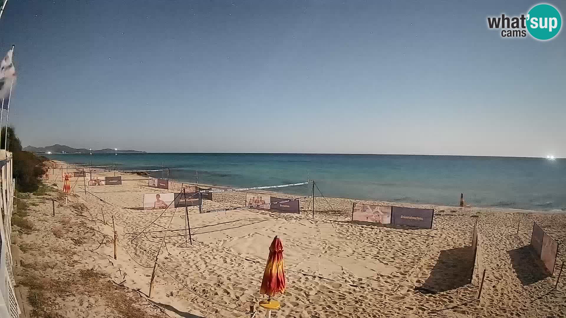 Web kamera Piscina Rei – Pogled uživo iz Costa Rei, Muravera