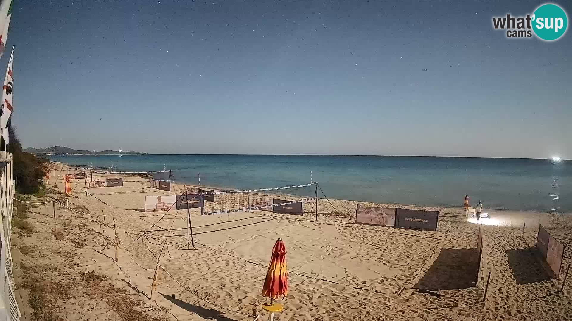 Web kamera Piscina Rei – Pogled uživo iz Costa Rei, Muravera