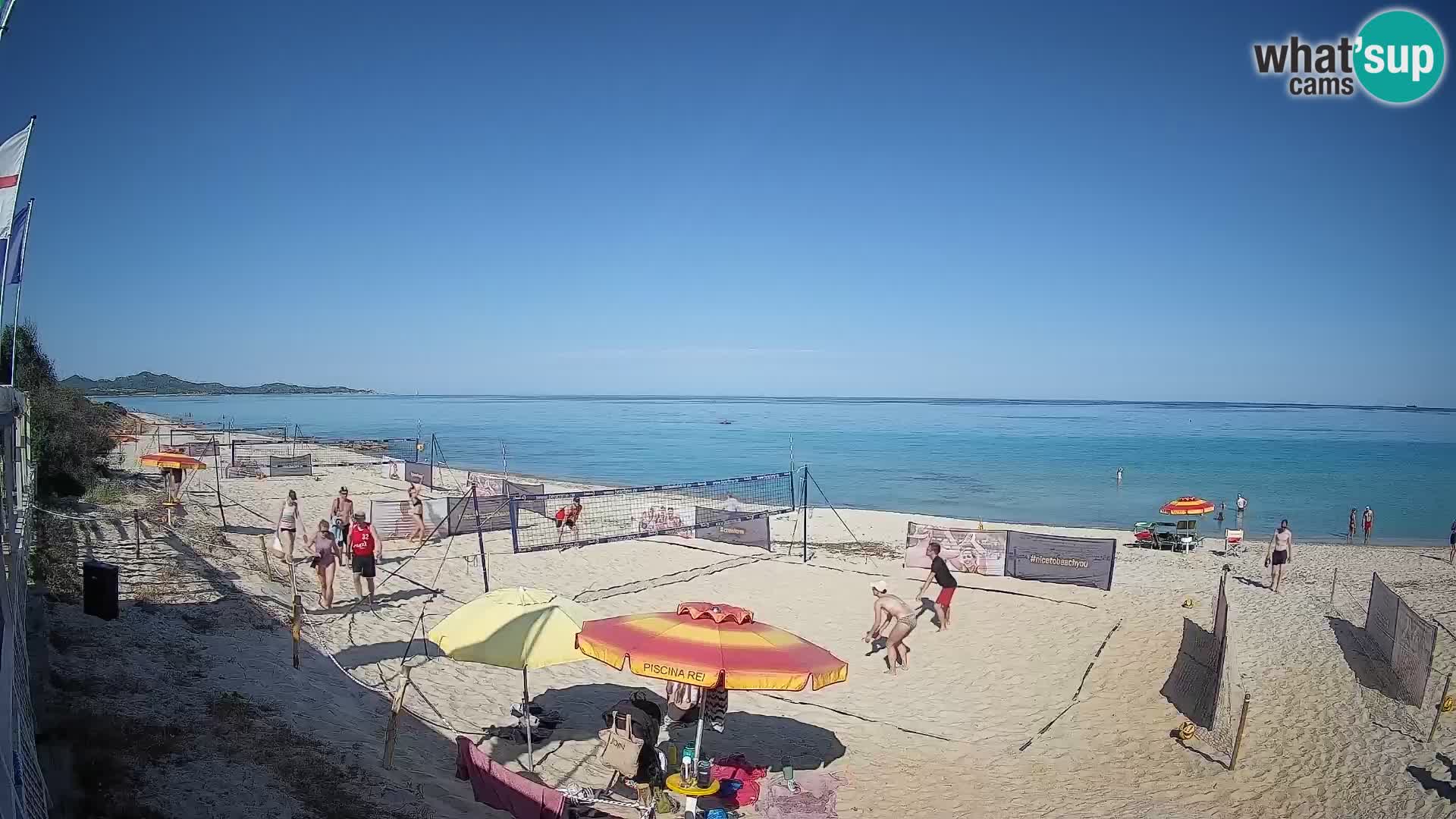 Webcam Piscina Rei – Liveblick auf Costa Rei in Muravera
