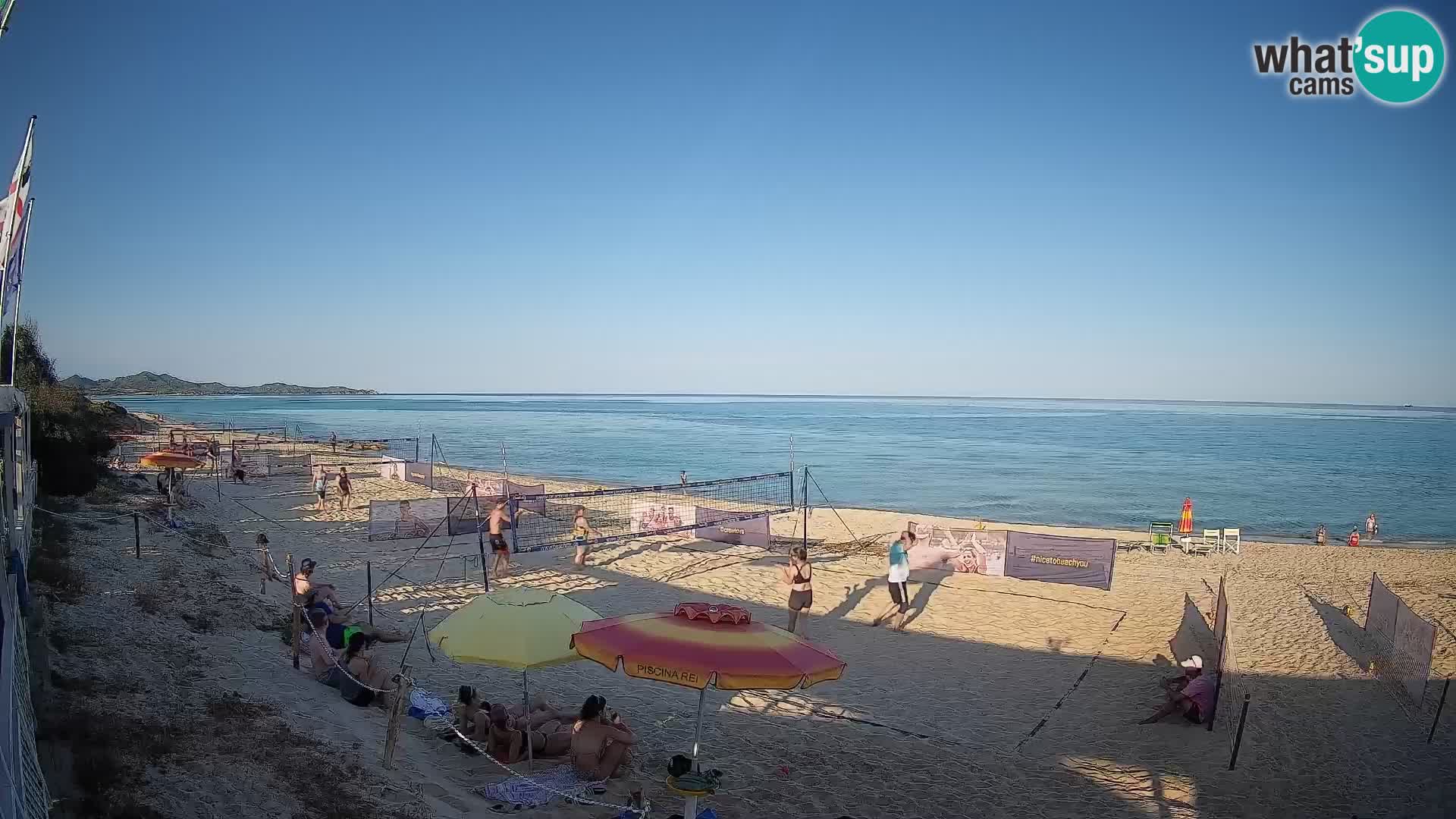 Webcam Piscina Rei – Live View from Costa Rei, Muravera