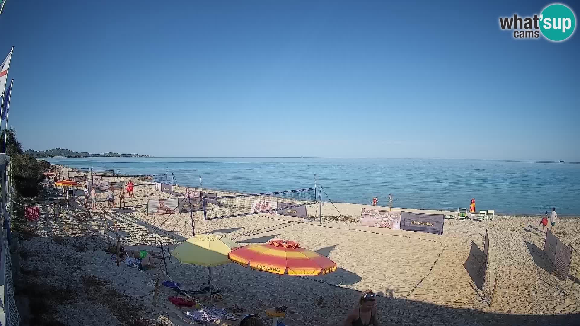Webcam Piscina Rei – Live View from Costa Rei, Muravera
