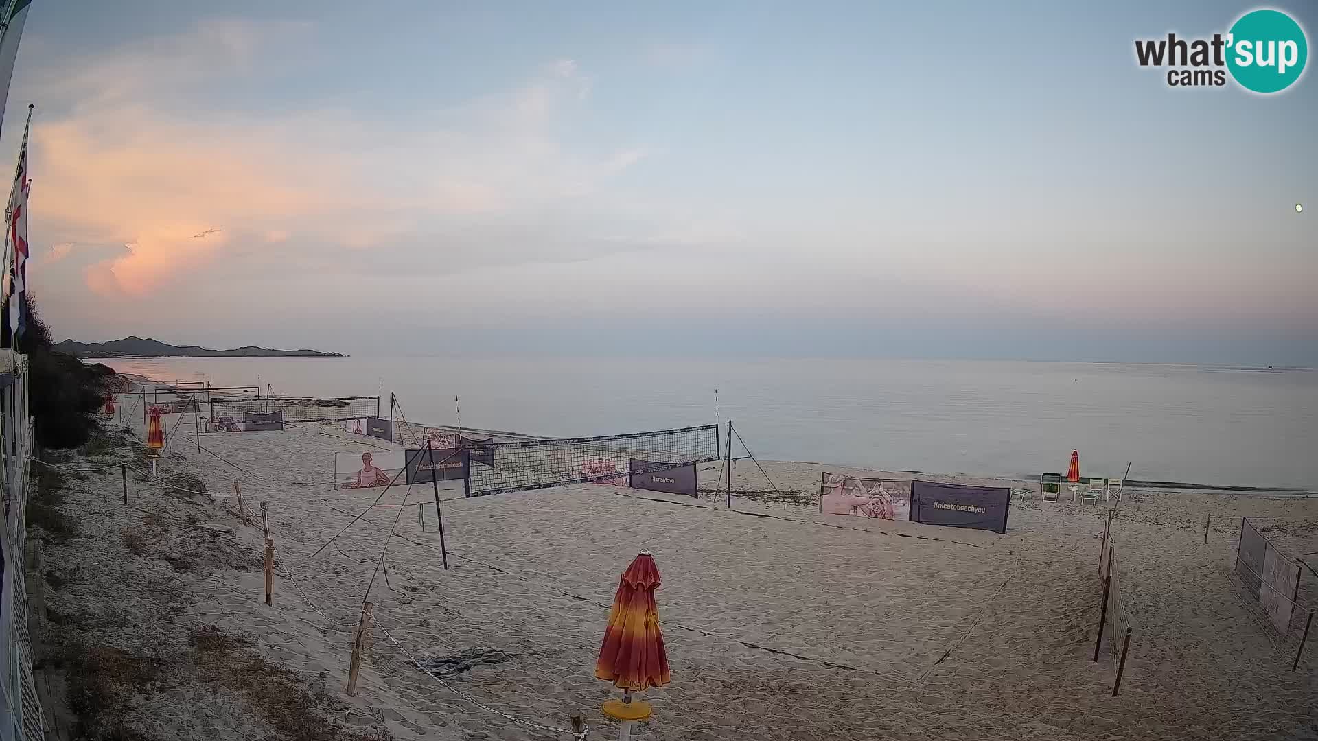 Webcam Piscina Rei – Vista live da Costa Rei, Muravera