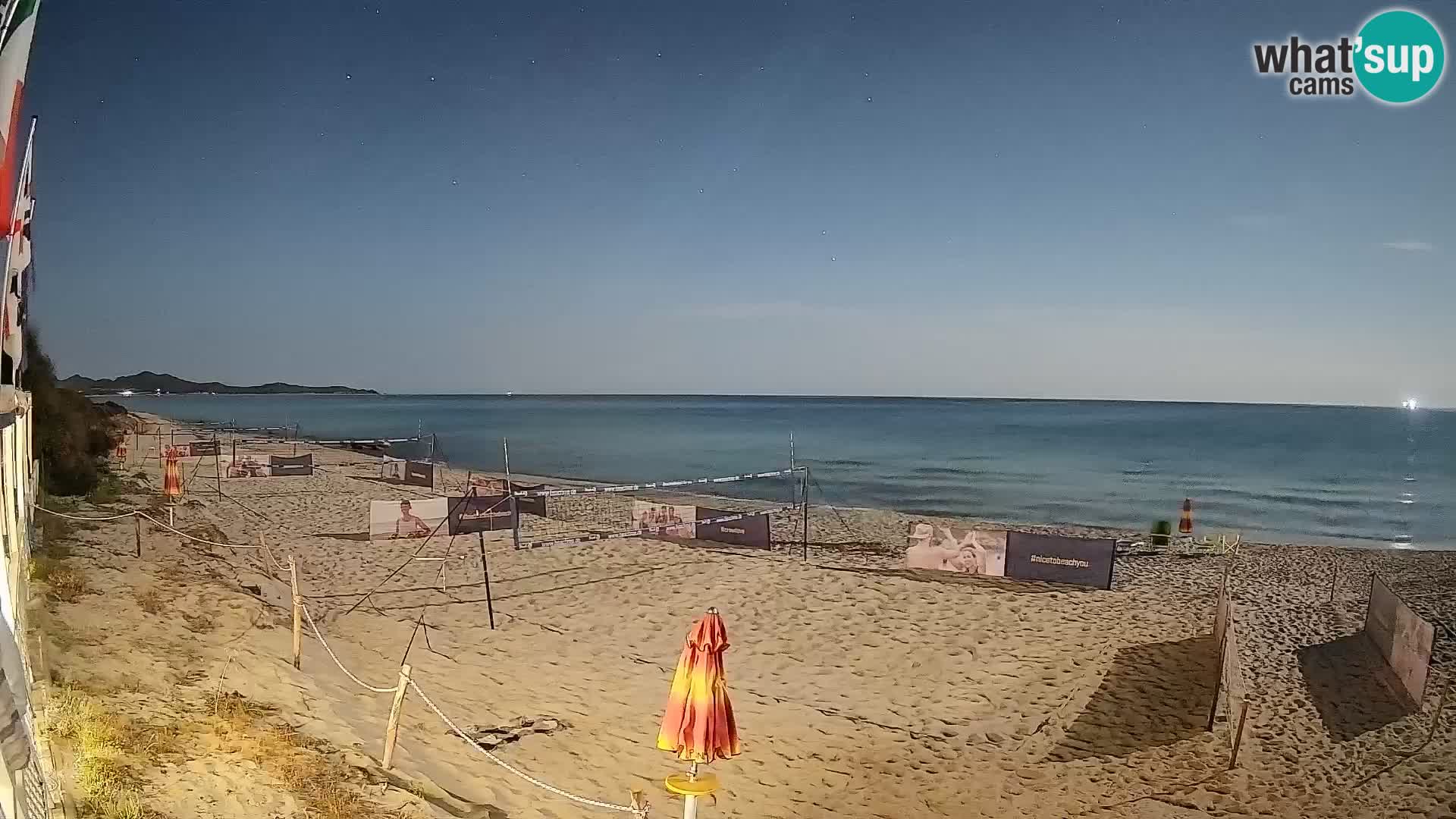 Webcam Piscina Rei – Vue en direct depuis Costa Rei, Muravera