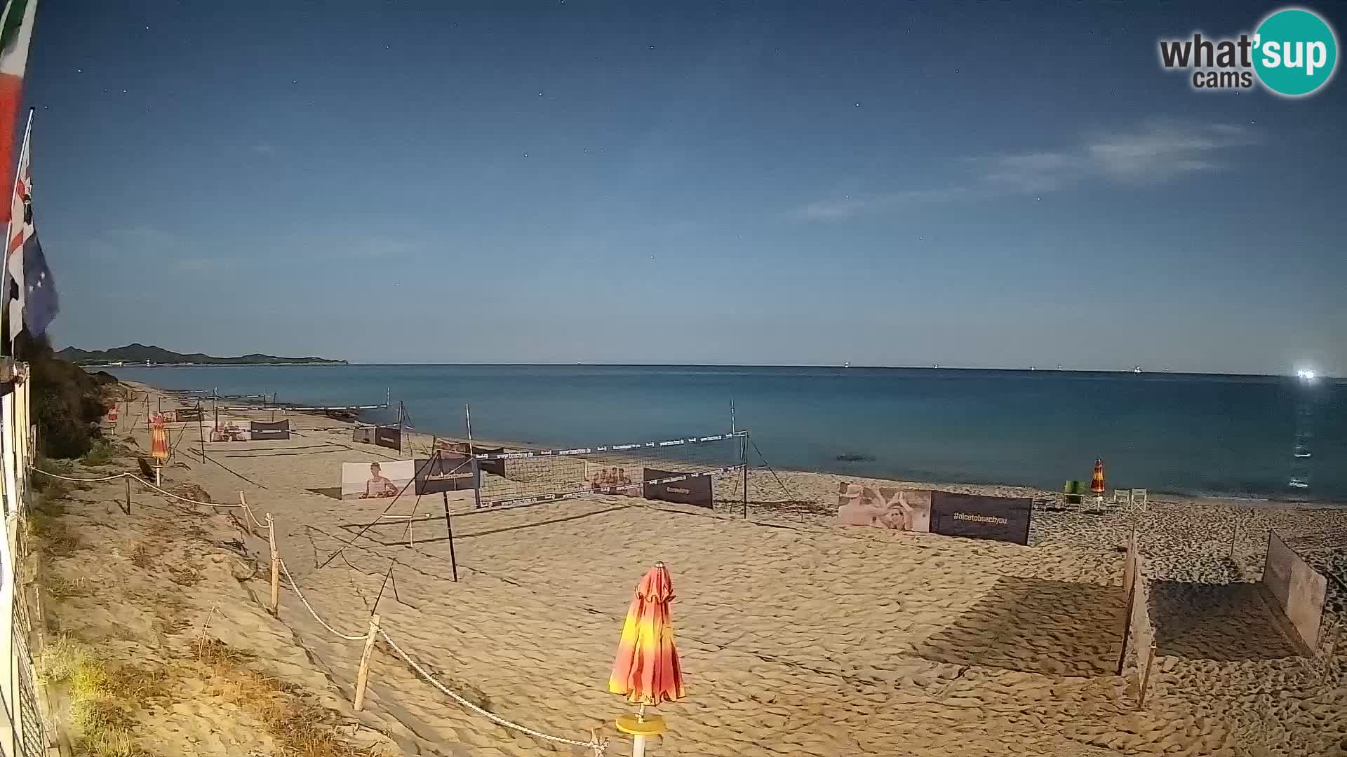 Webcam Piscina Rei – Vista en directo desde Costa Rei, Muravera
