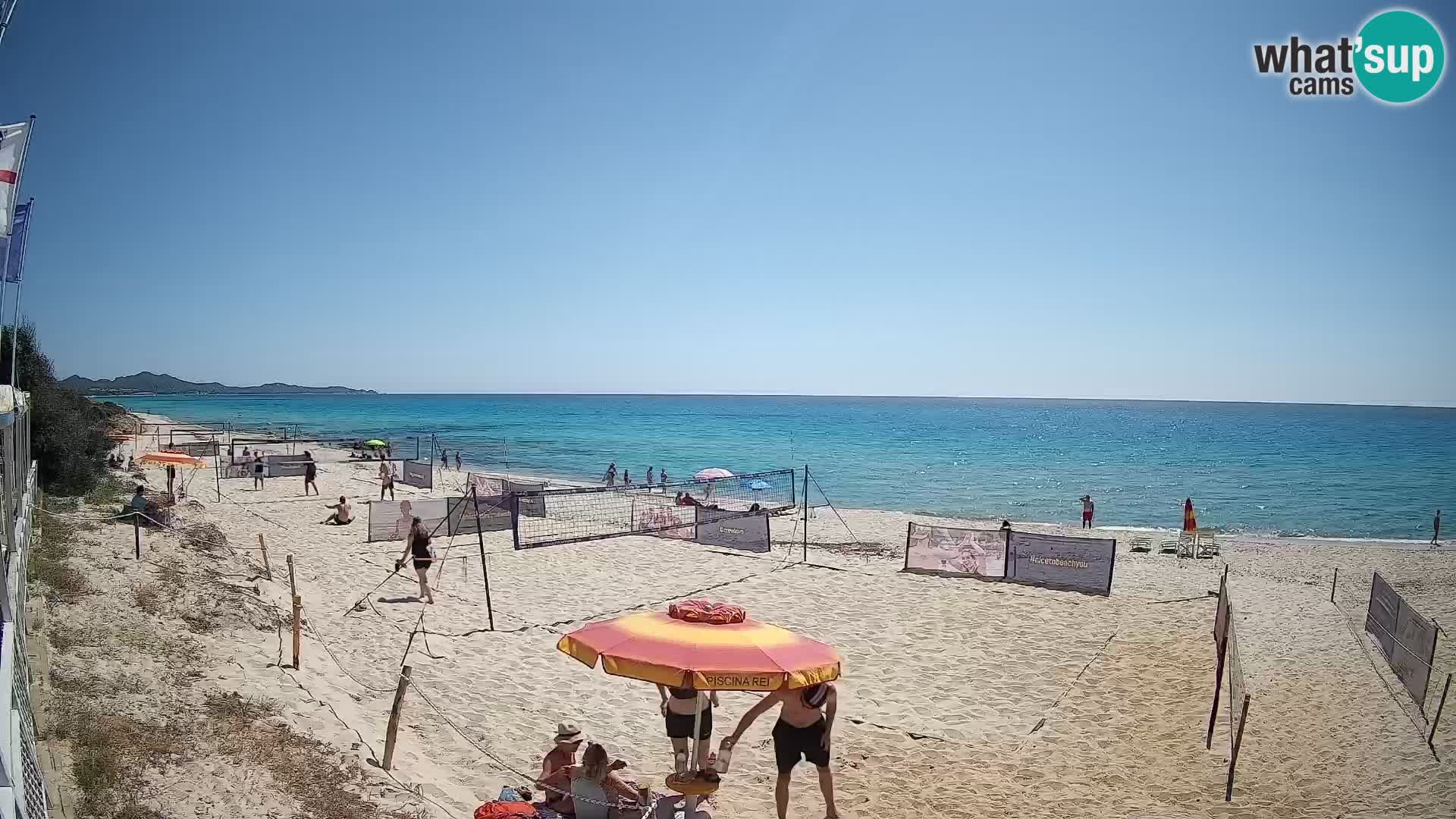 Webcam Piscina Rei – Liveblick auf Costa Rei in Muravera