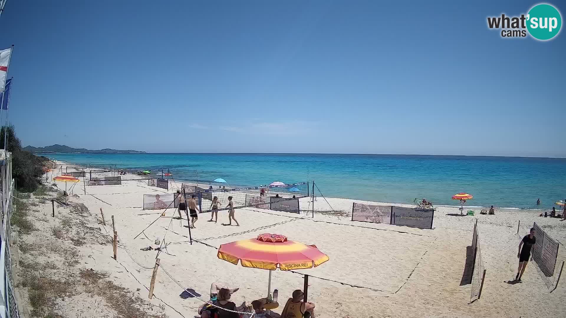 Webcam Piscina Rei – Liveblick auf Costa Rei in Muravera