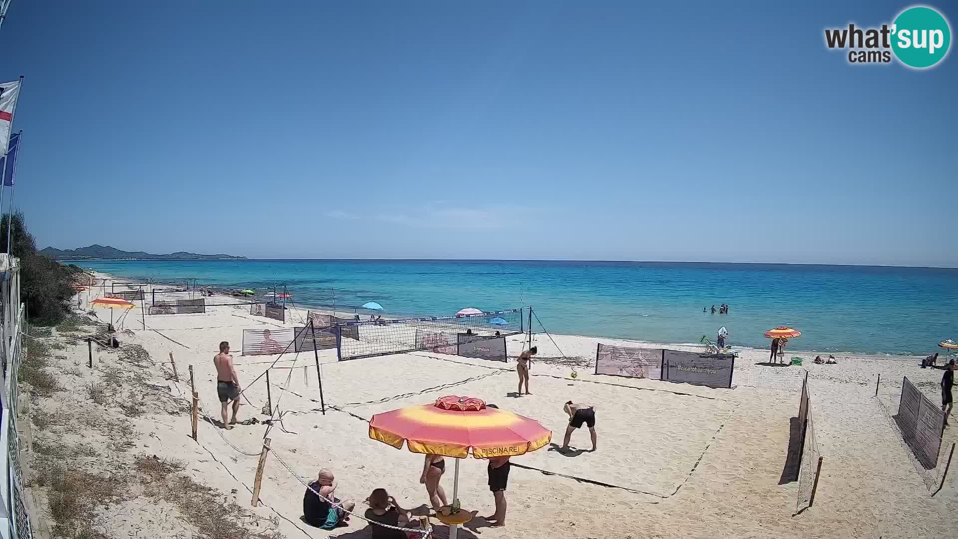 Webcam Piscina Rei – Liveblick auf Costa Rei in Muravera