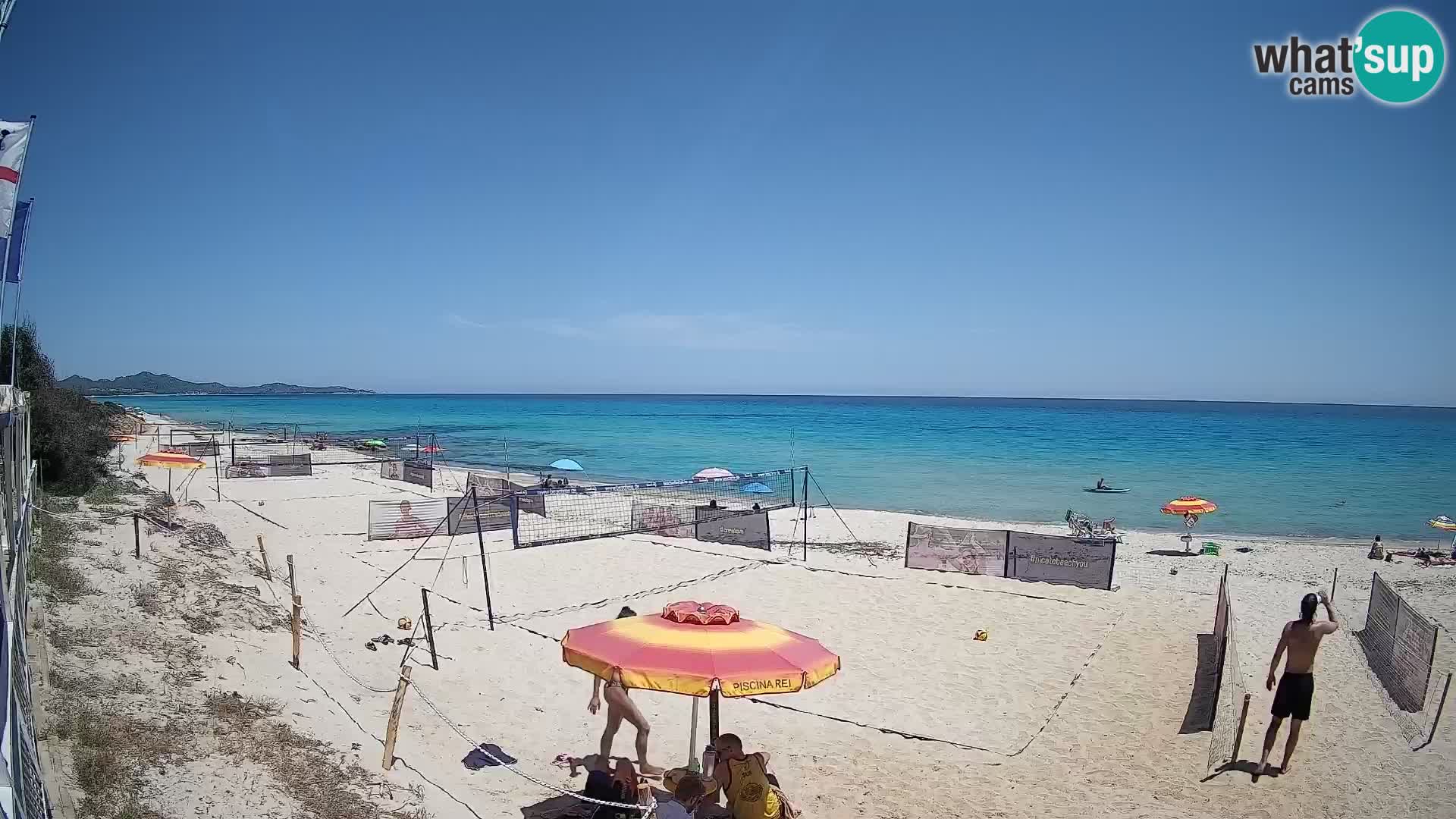 Webcam Piscina Rei – Liveblick auf Costa Rei in Muravera