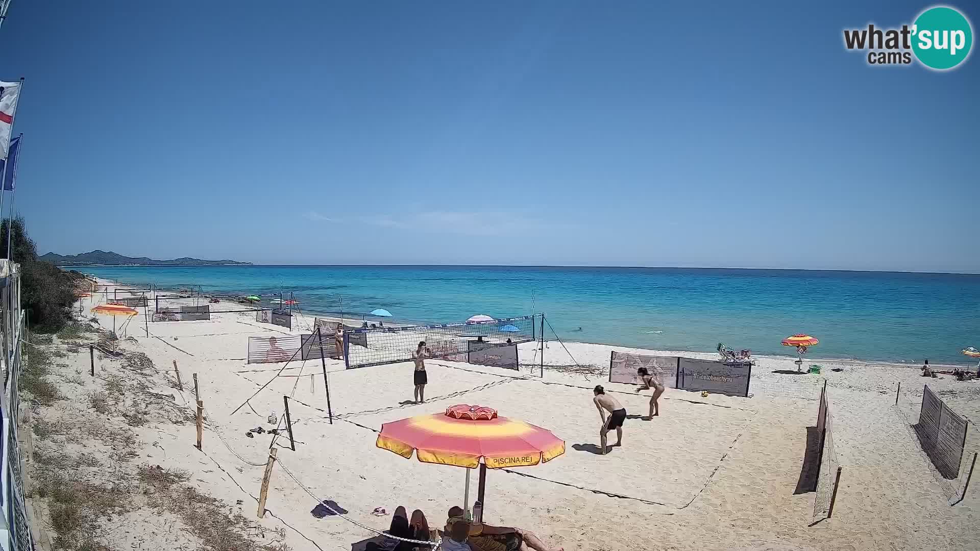 Webcam Piscina Rei – Liveblick auf Costa Rei in Muravera