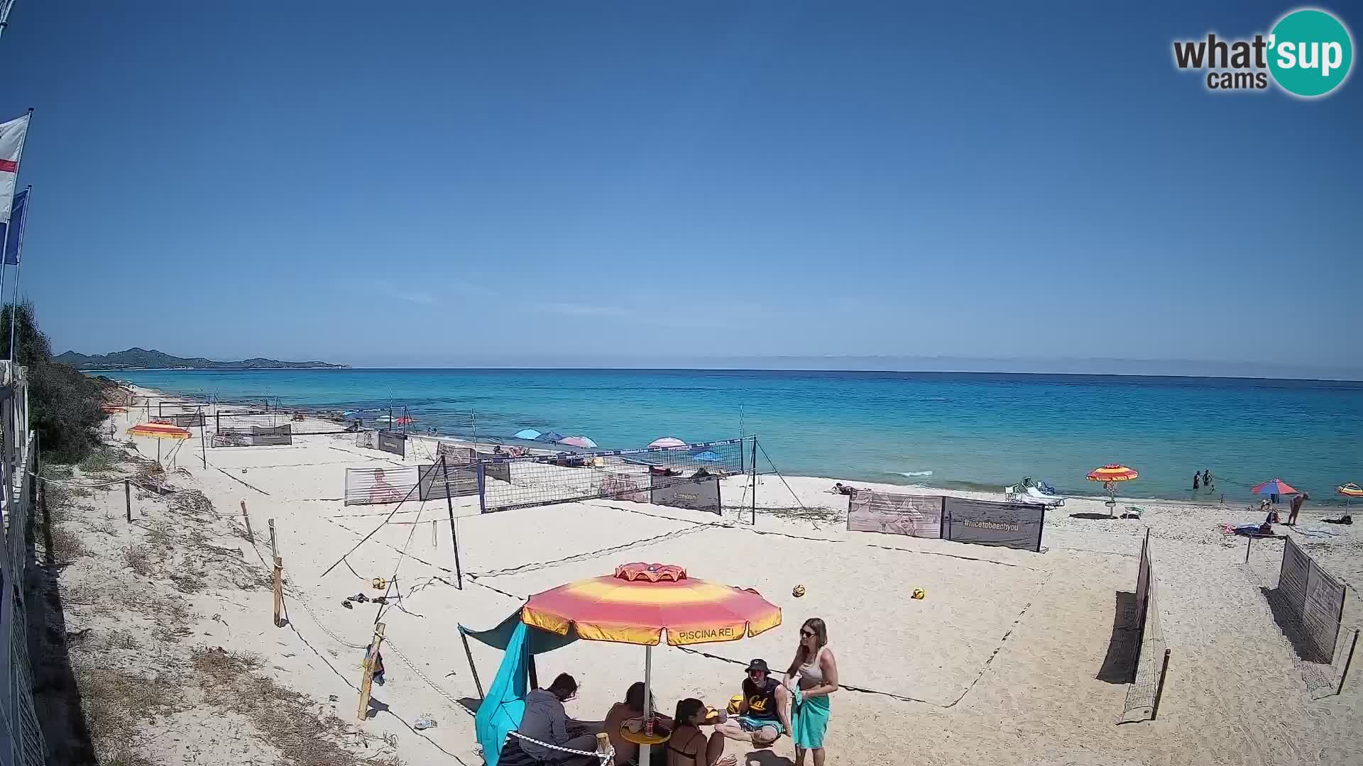 Webcam Piscina Rei – Live View from Costa Rei, Muravera
