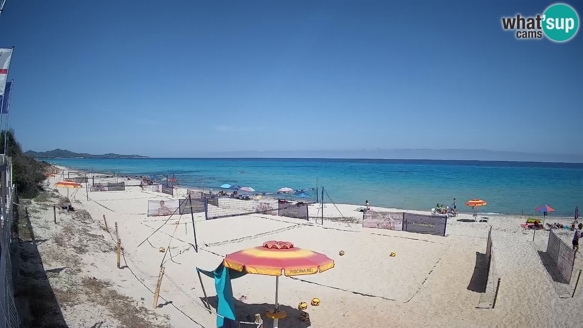 Webcam Piscina Rei – Liveblick auf Costa Rei in Muravera