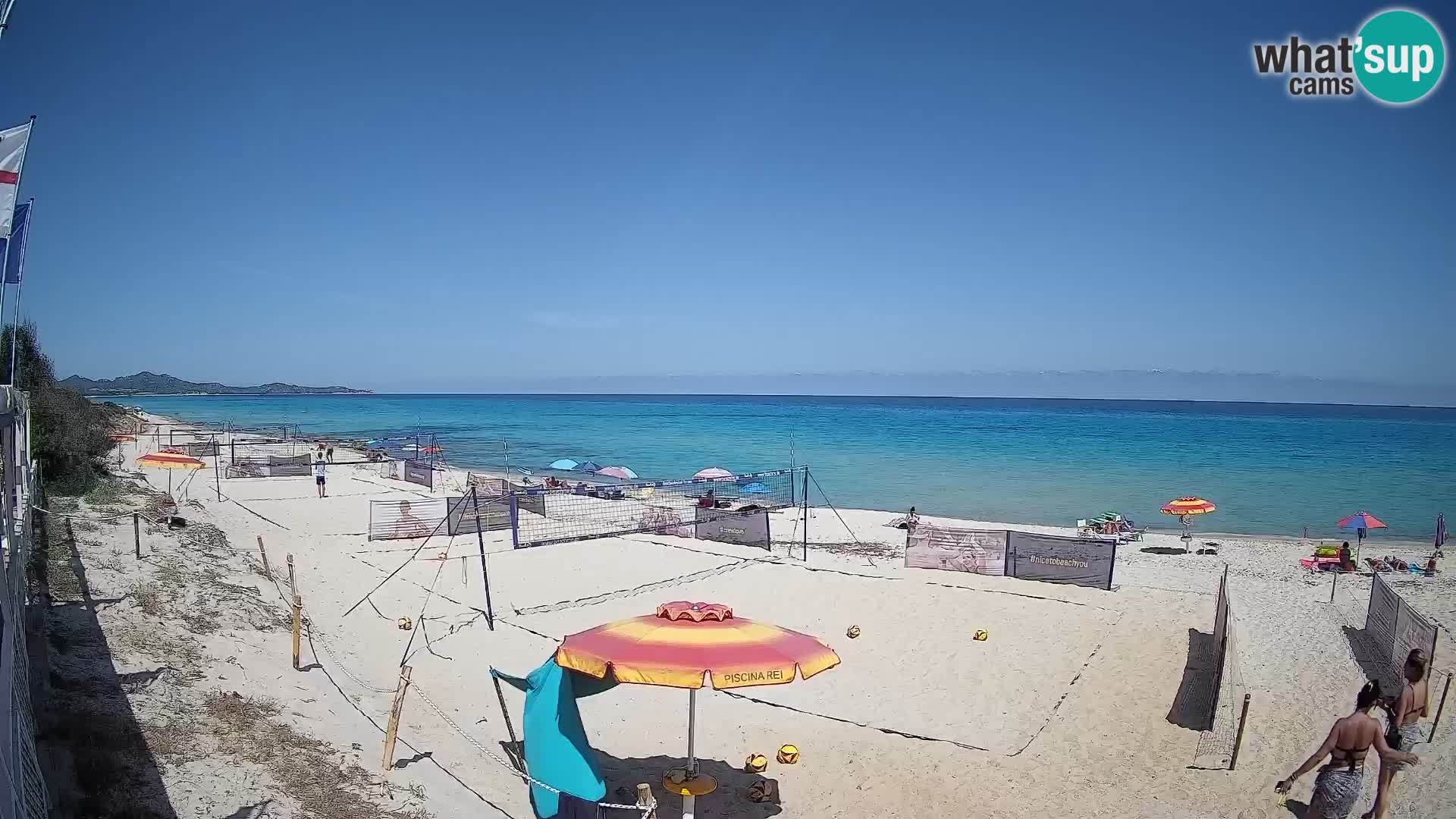 Webcam Piscina Rei – Live View from Costa Rei, Muravera