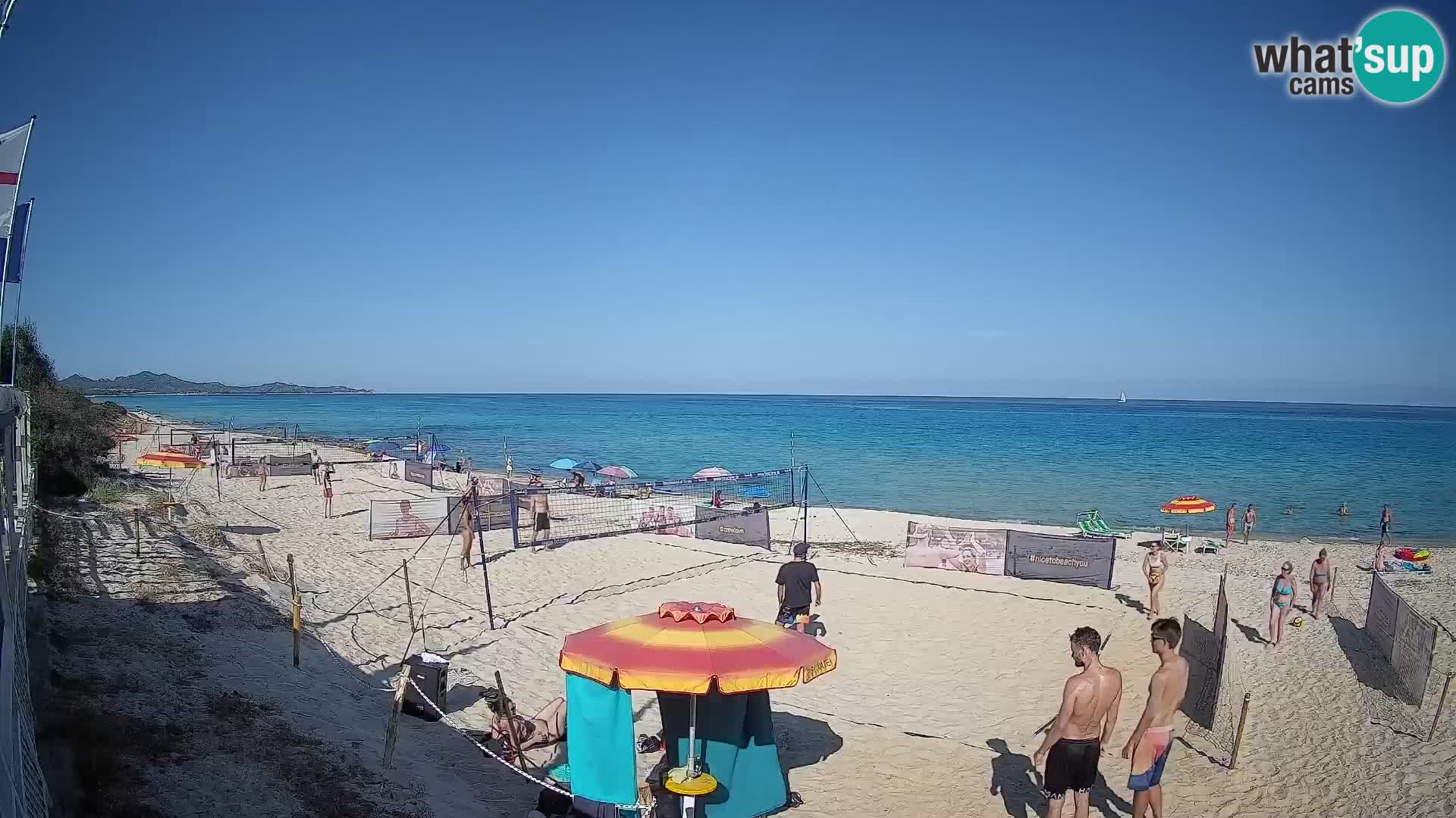 Web kamera Piscina Rei – Pogled uživo iz Costa Rei, Muravera