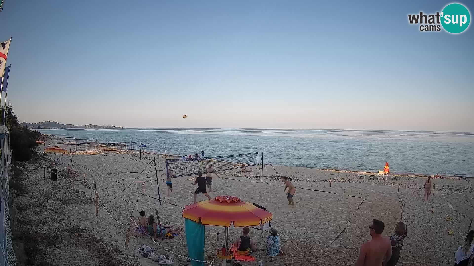 Webcam Piscina Rei – Vista en directo desde Costa Rei, Muravera