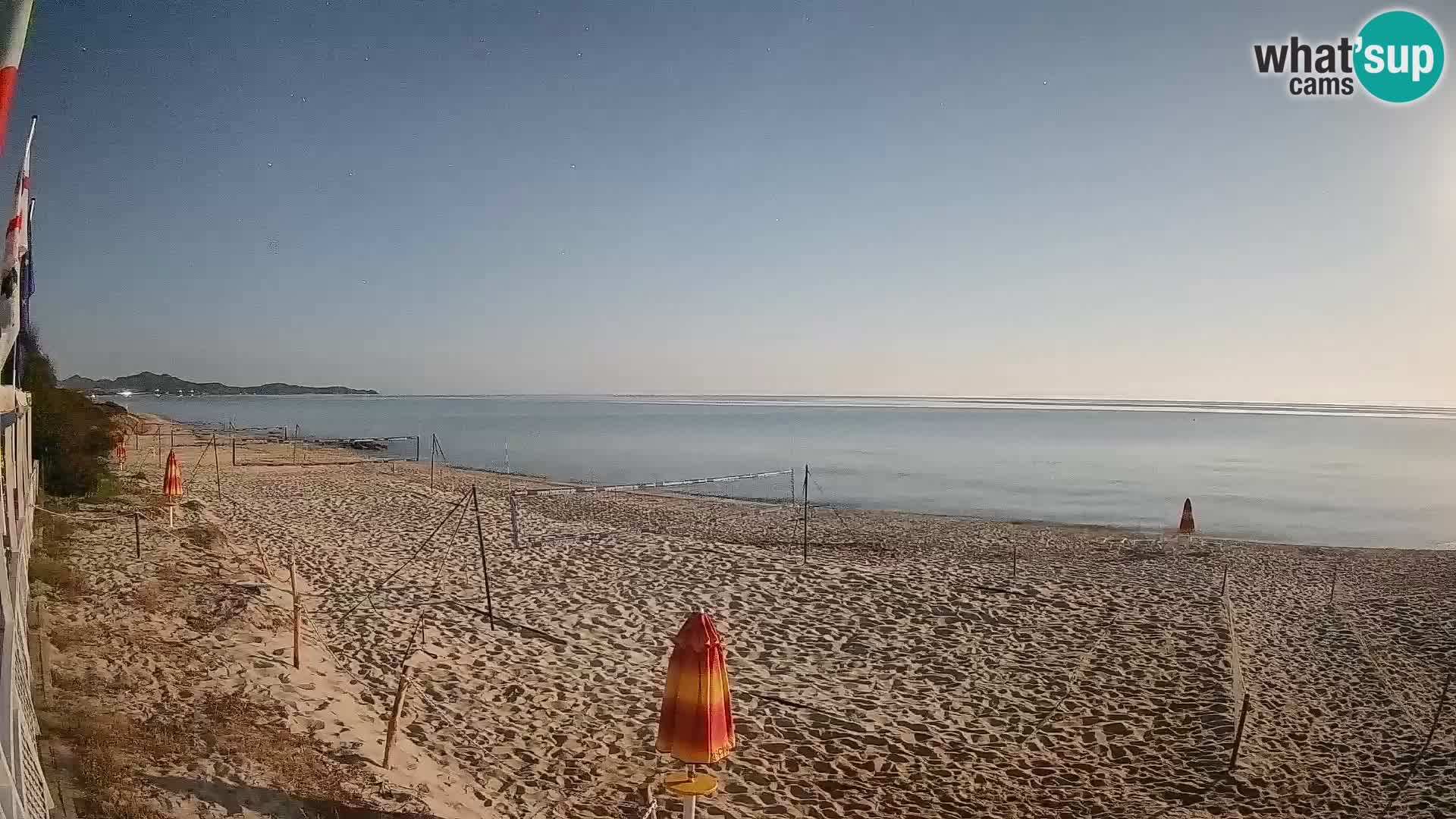 Webcam Piscina Rei – Vista live da Costa Rei, Muravera