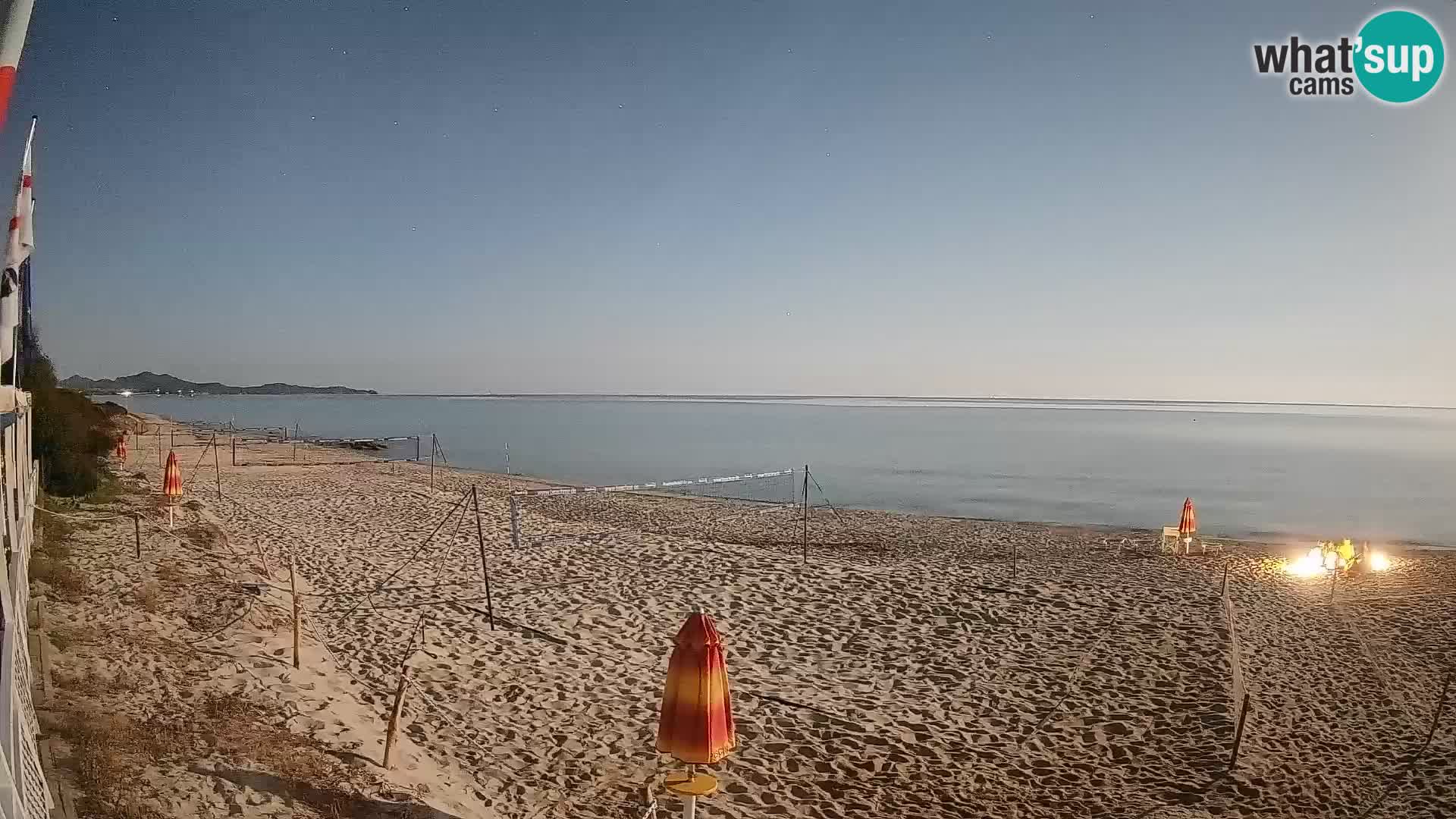 Webcam Piscina Rei – Vista live da Costa Rei, Muravera